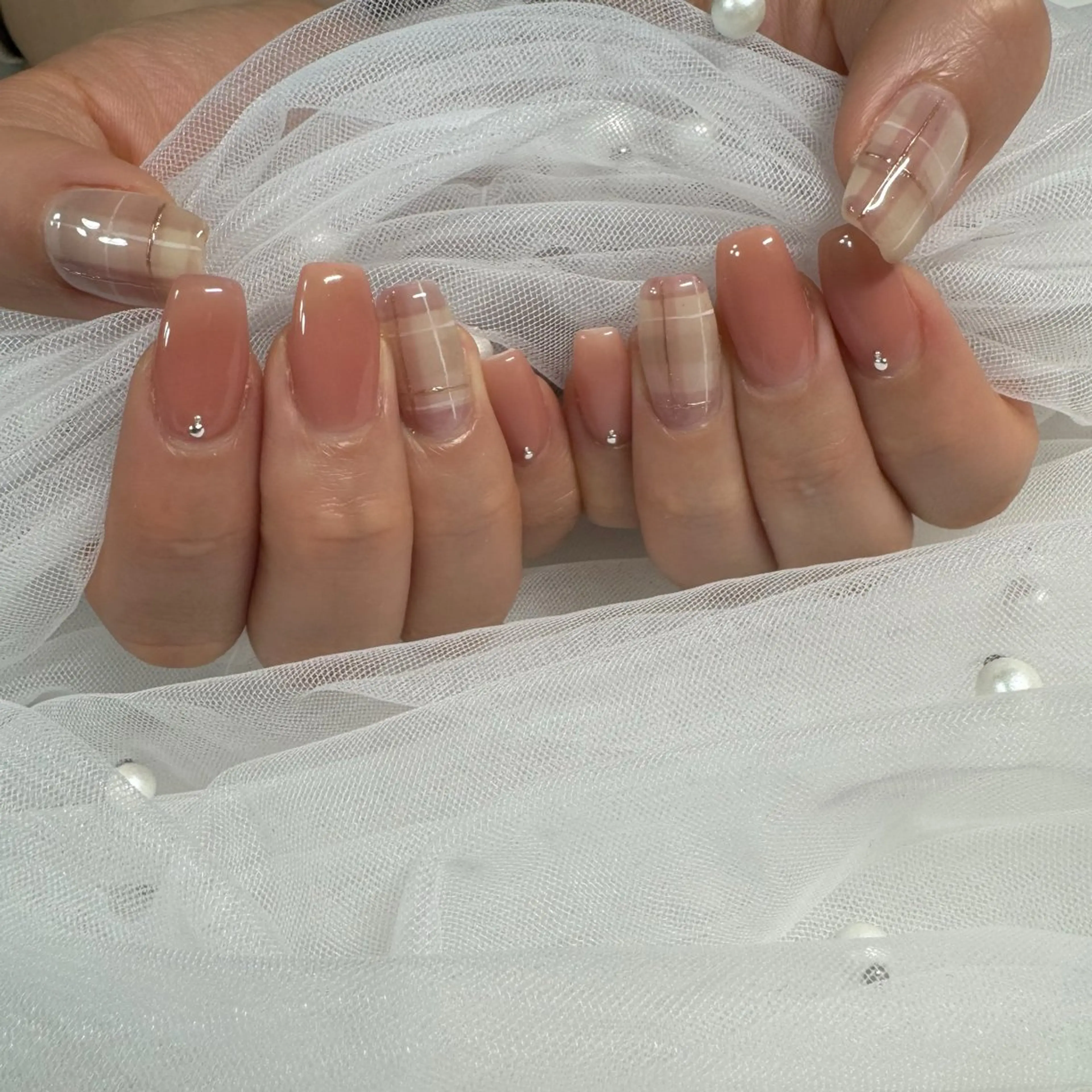 ネイル ジェルネイル 東 千夏のネイルデザイン