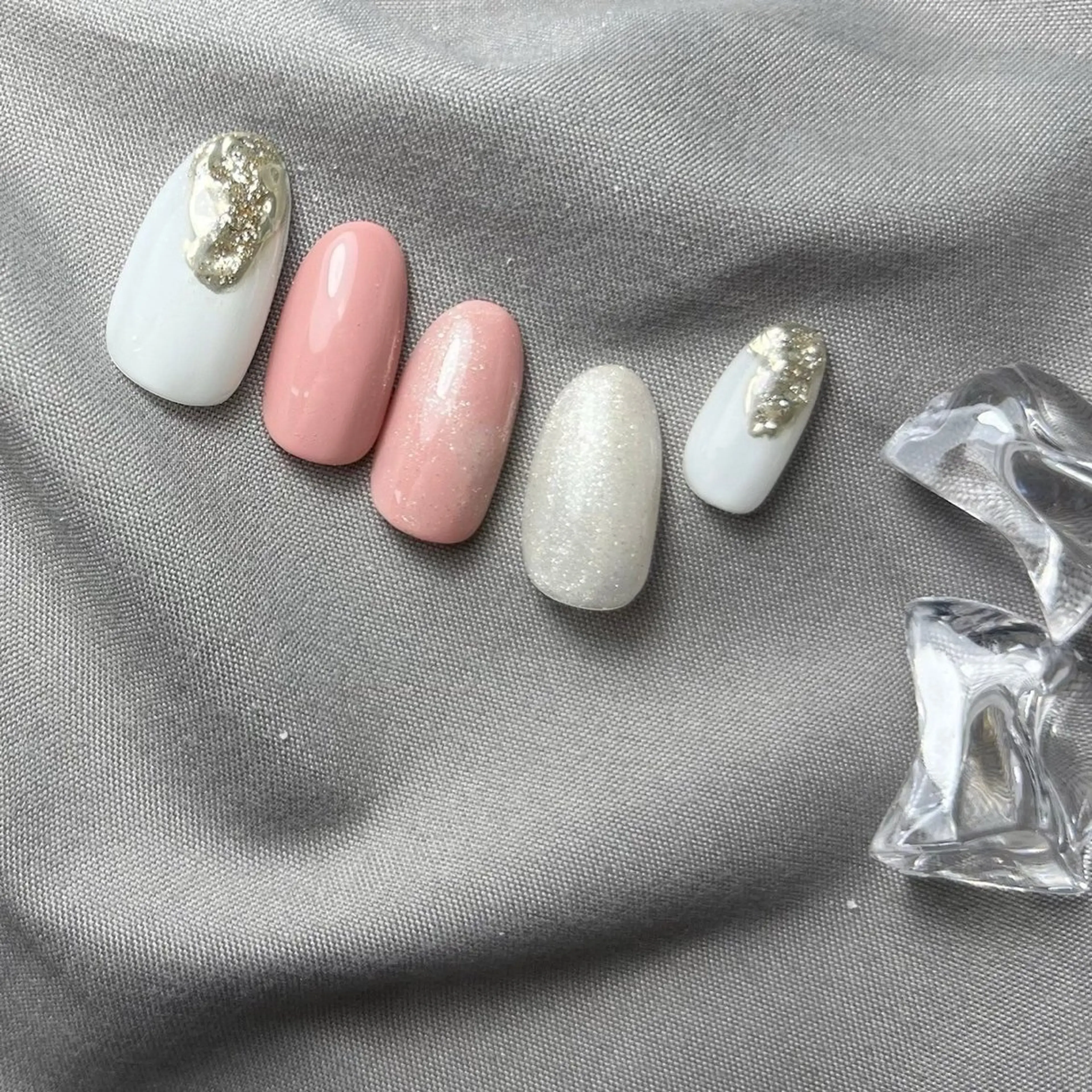 ネイル ⭐︎休業中の練習⭐︎ JNA認定講師髙橋のネイルデザイン