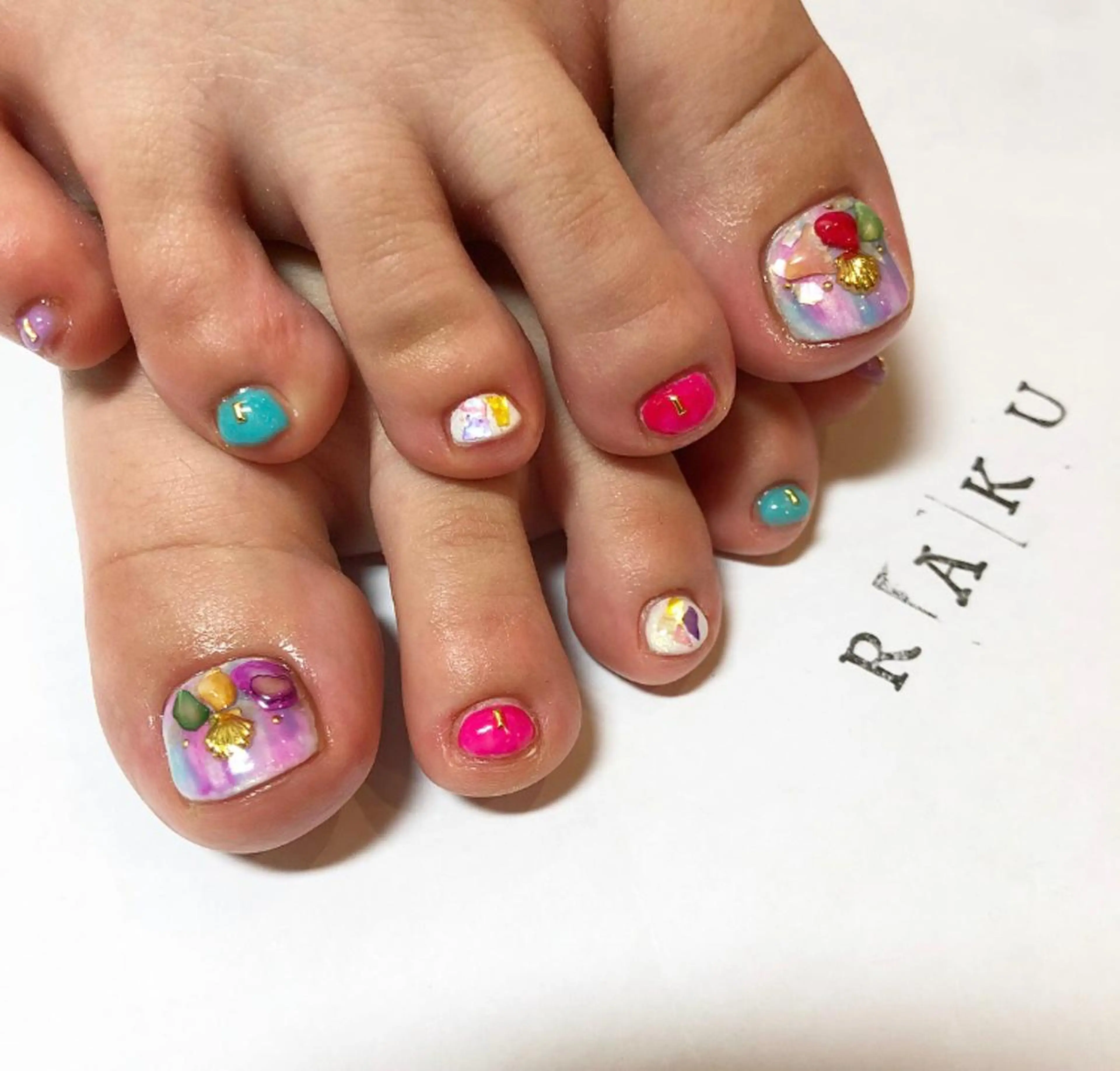 ネイル 駒月 明日香のネイルデザイン