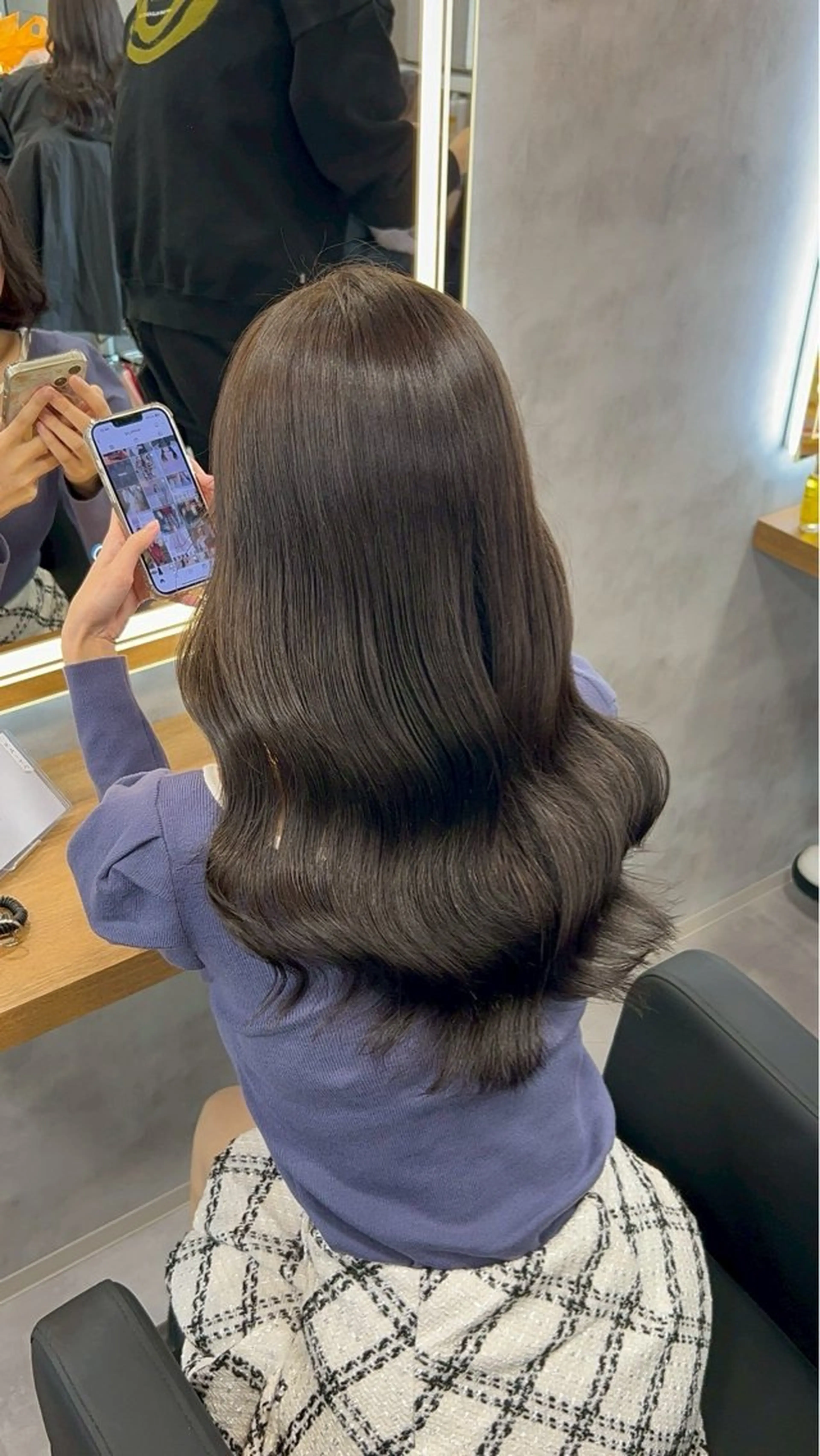 セミロング カラー ヘアカラー 神谷勇太/ 札幌透明感カラー特化のヘアスタイル