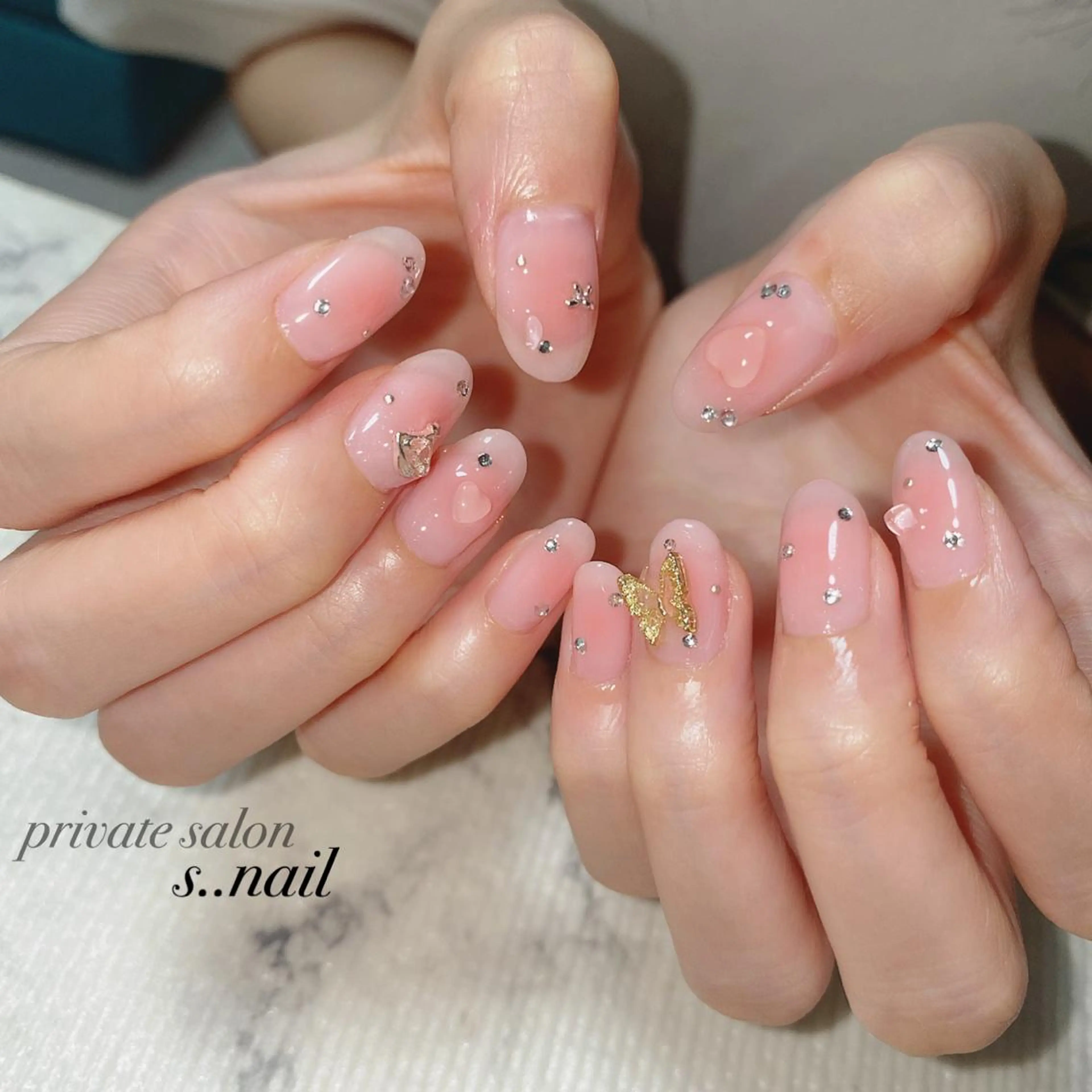 ネイル チークネイル ハンドネイル フットネイル s..nail / MORITAのネイルデザイン
