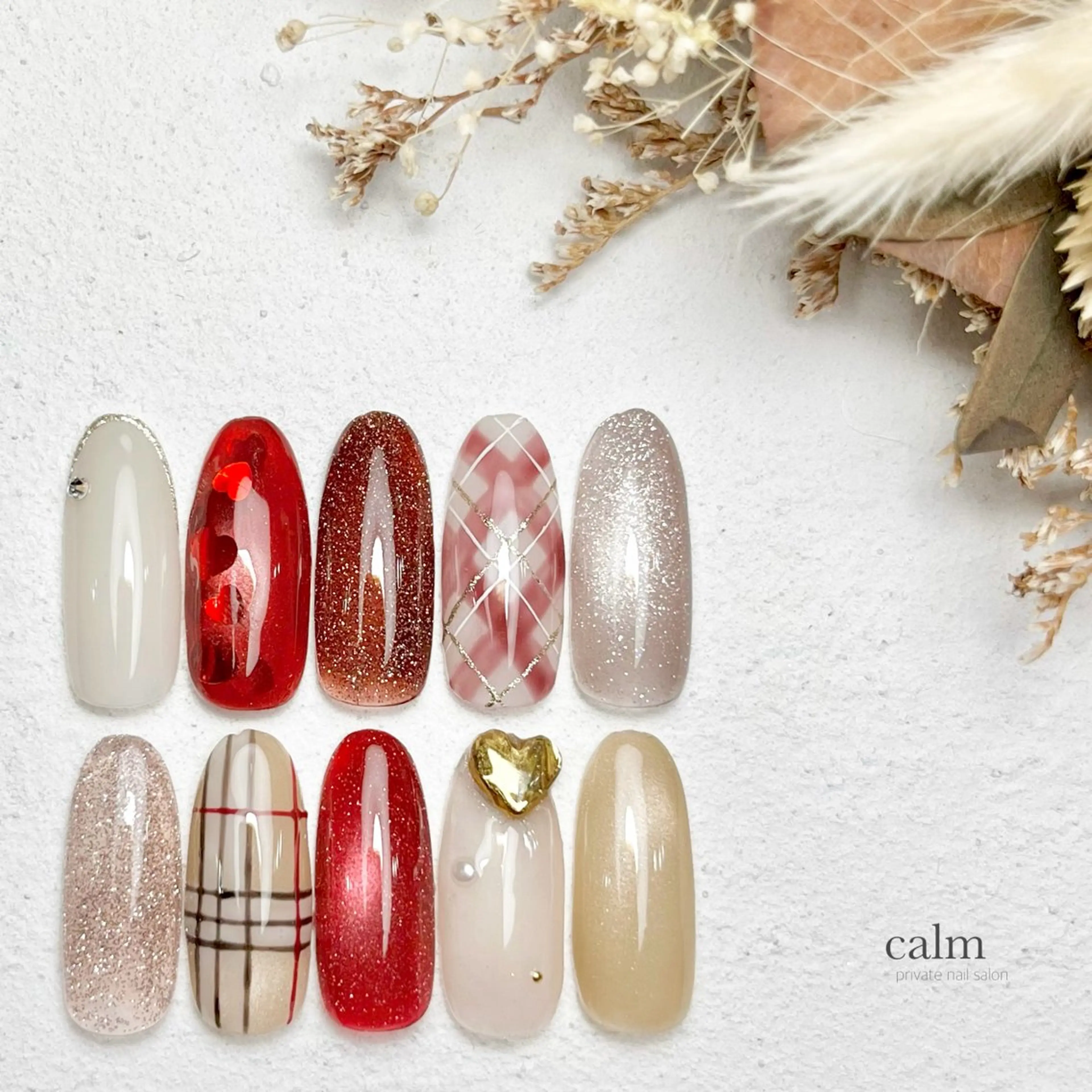 ネイル ハンドネイル calm 〔ｶｰﾑ〕のネイルデザイン