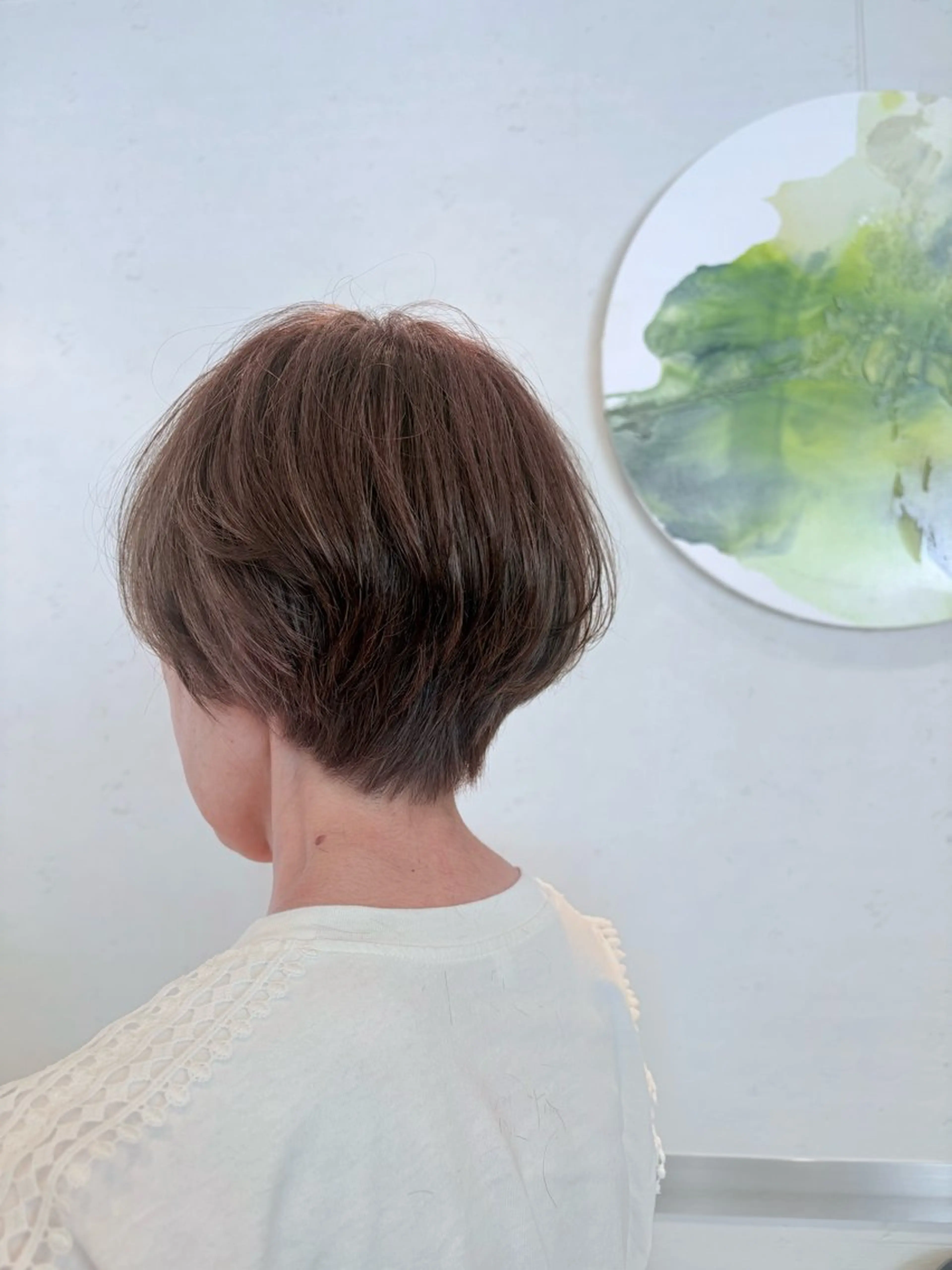 ショート ショートヘア カット ヘアカラー HAIR DESIGN  TRIP所属・TRIP フクダのヘアスタイル