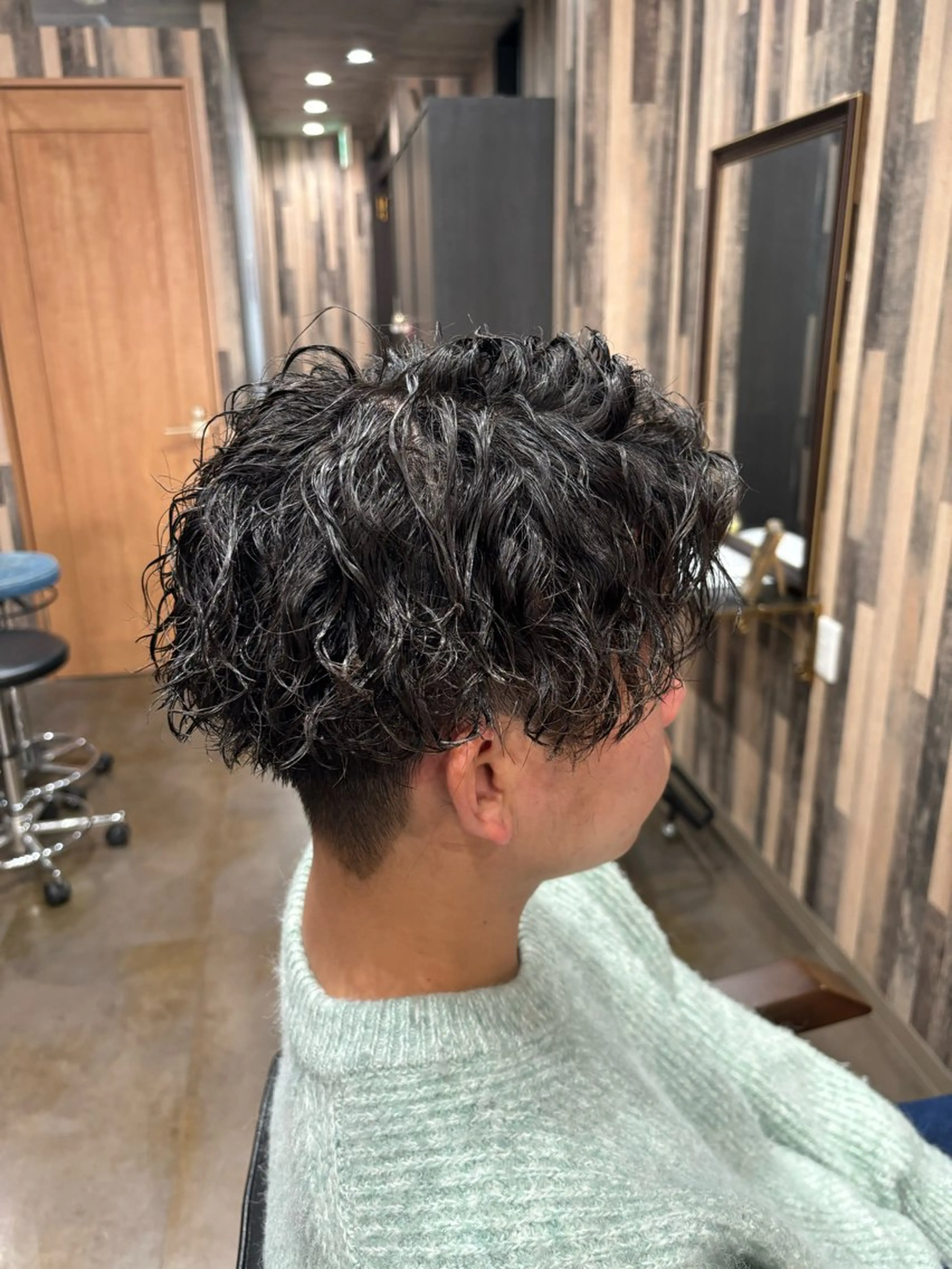 パーマ メンズ EDEN店長／ 短髪／パーマ職人🔥のヘアスタイル