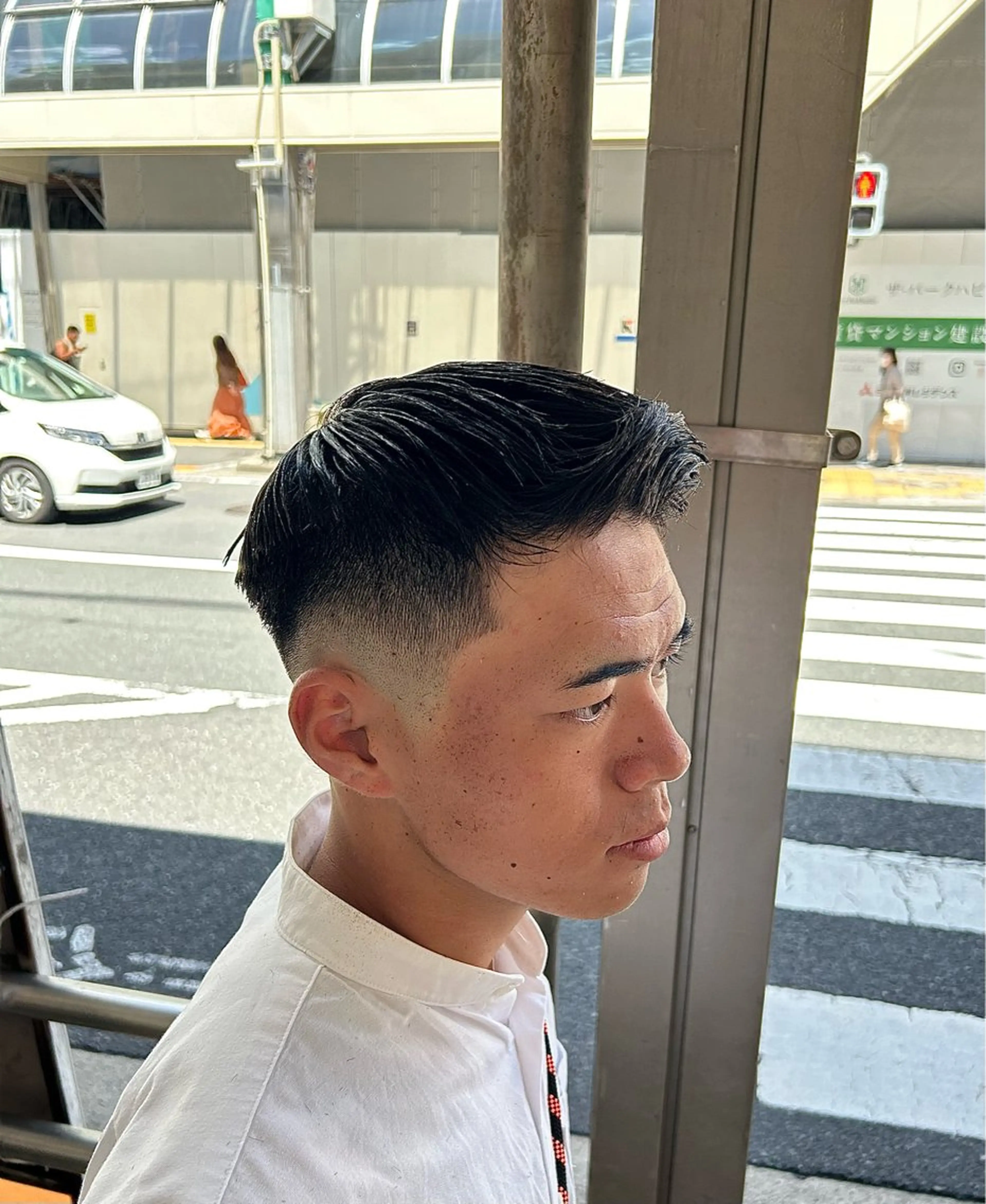 ショート メンズ 小峰 立己のヘアスタイル