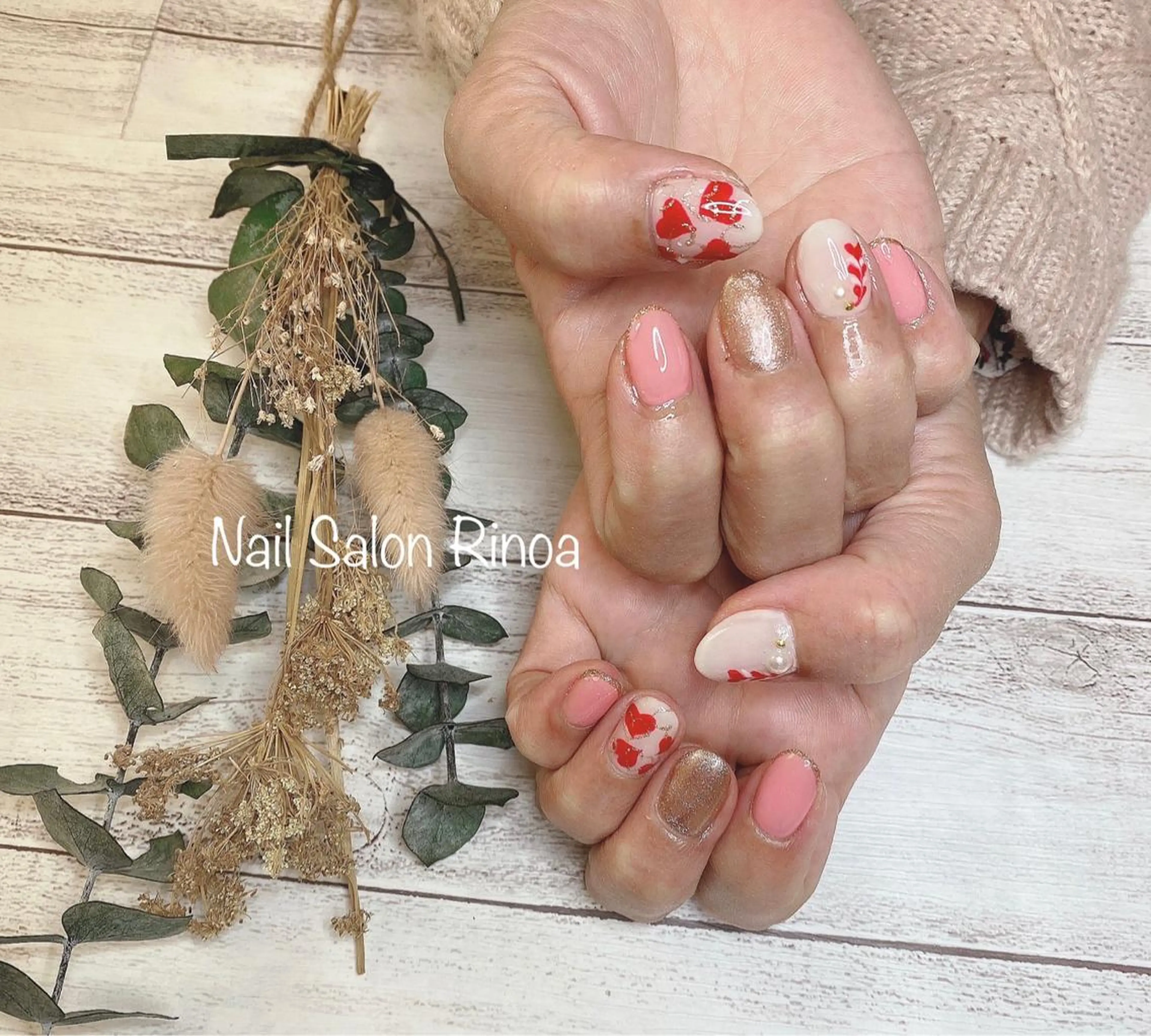 ネイル Nail Salon Rinoaのネイルデザイン