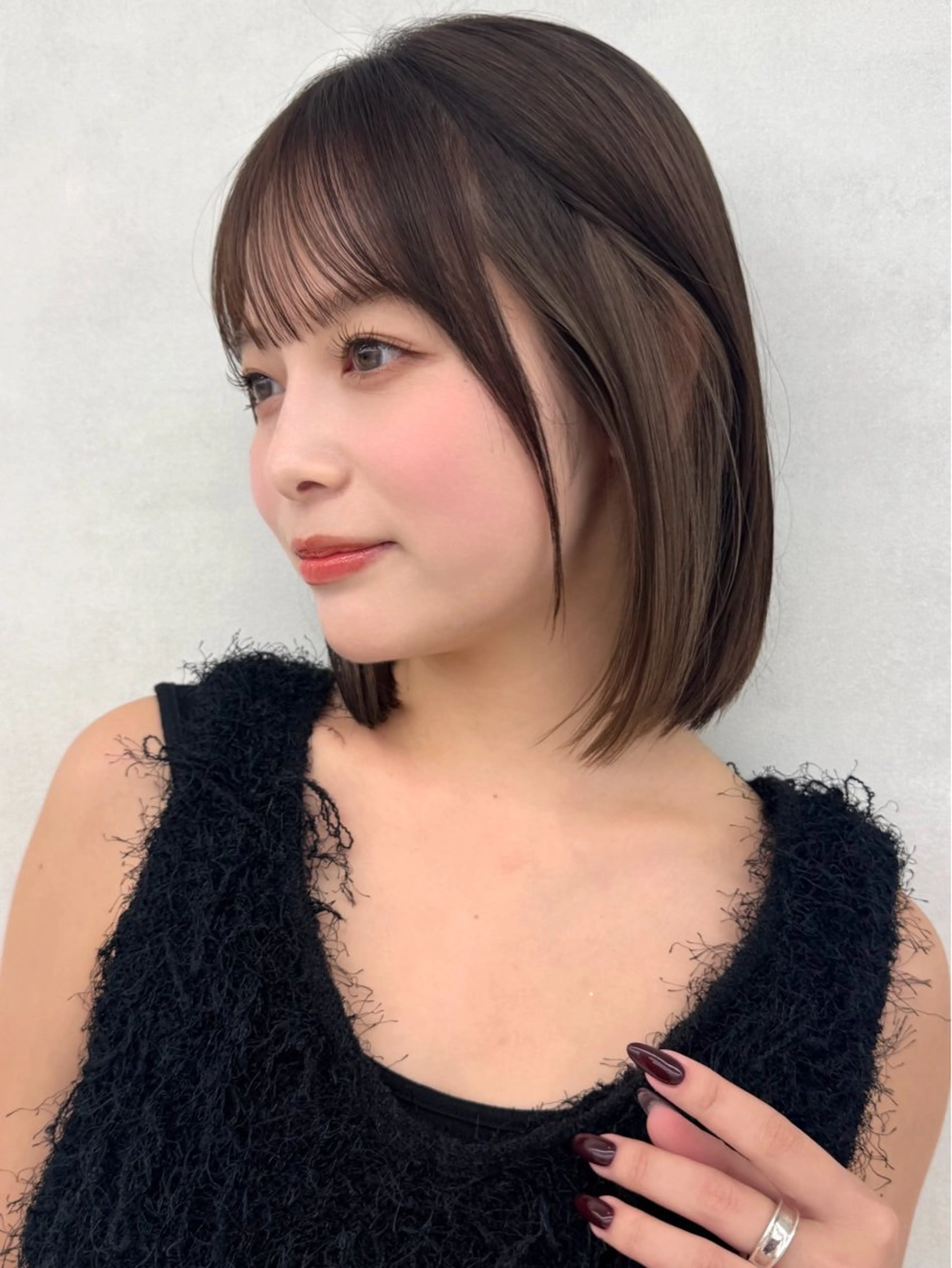 ミディアム 🔮韓国スタイル/艶 カラー/あやか🔮のヘアスタイル