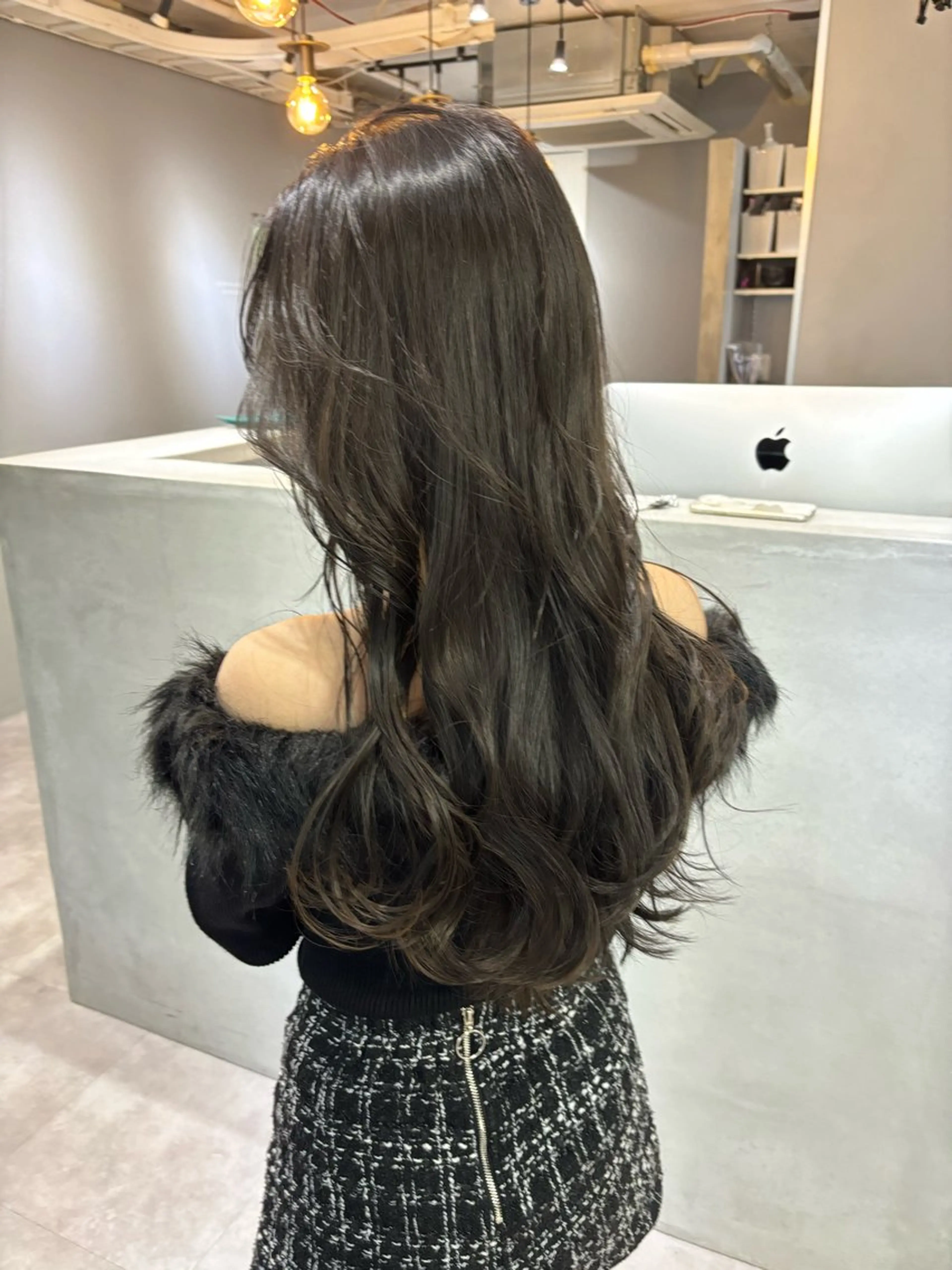 カット+透明感カラー+2STEPトリートメント🤍.·✦🍒の写真