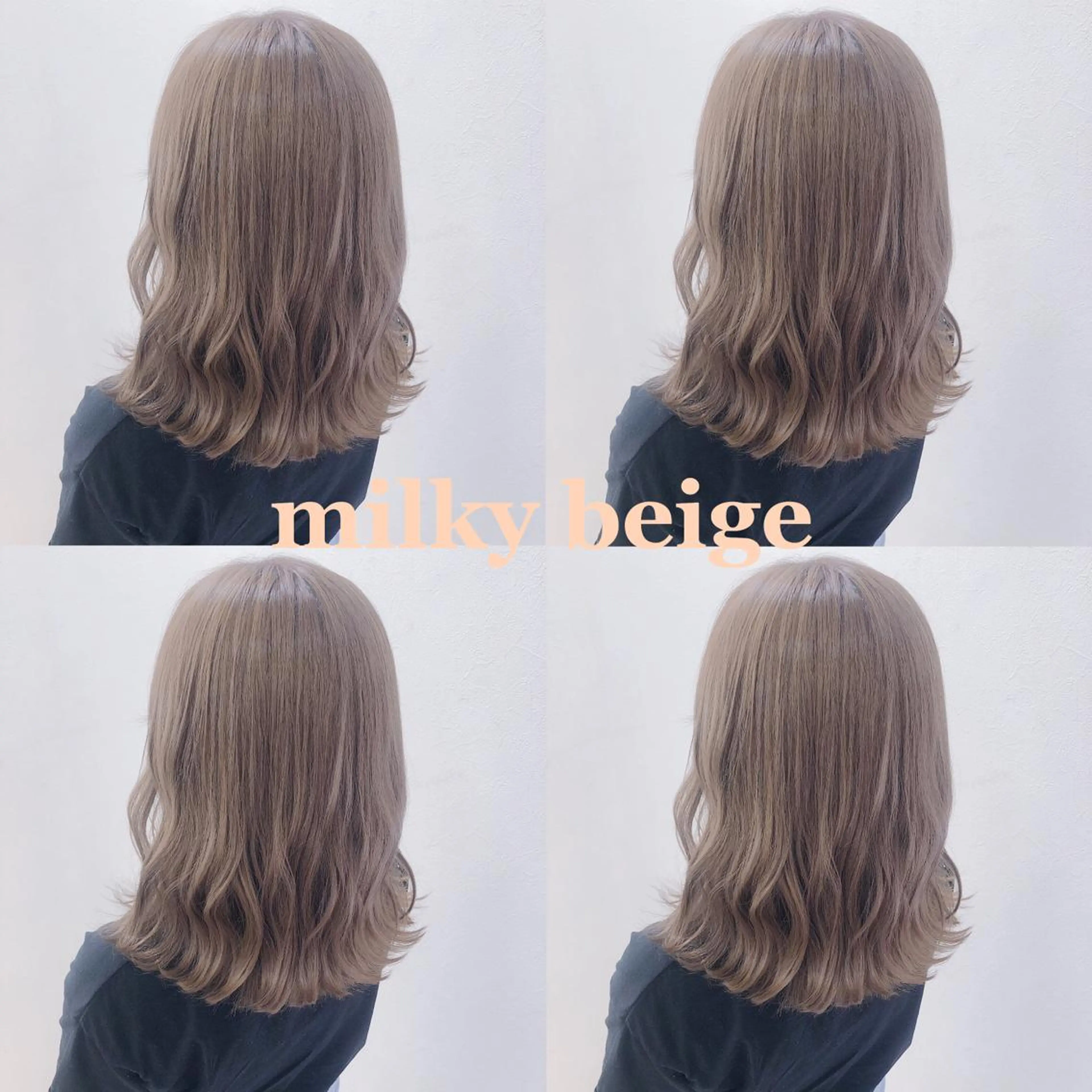 セミロング 透明感カラー💖 Stylist佐藤澪のマツエク・マツパデザイン