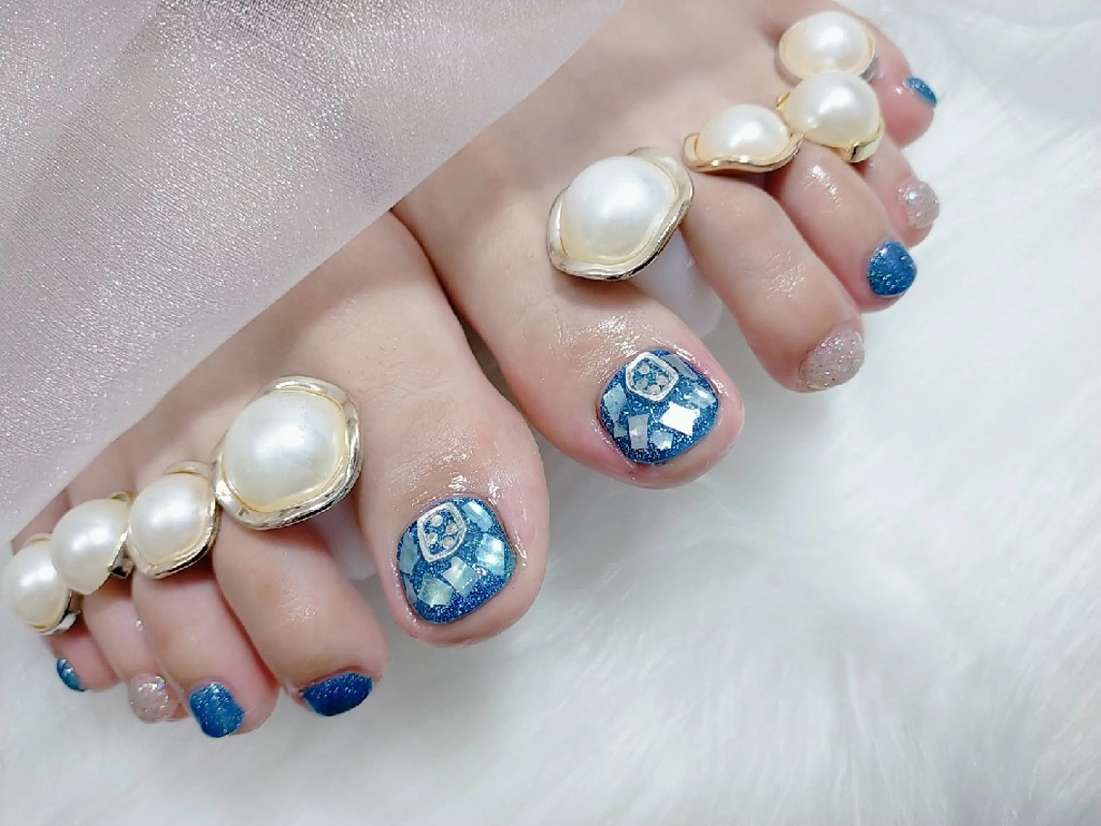 ネイル フットネイル ハンドケア Bianca 大山のネイルデザイン