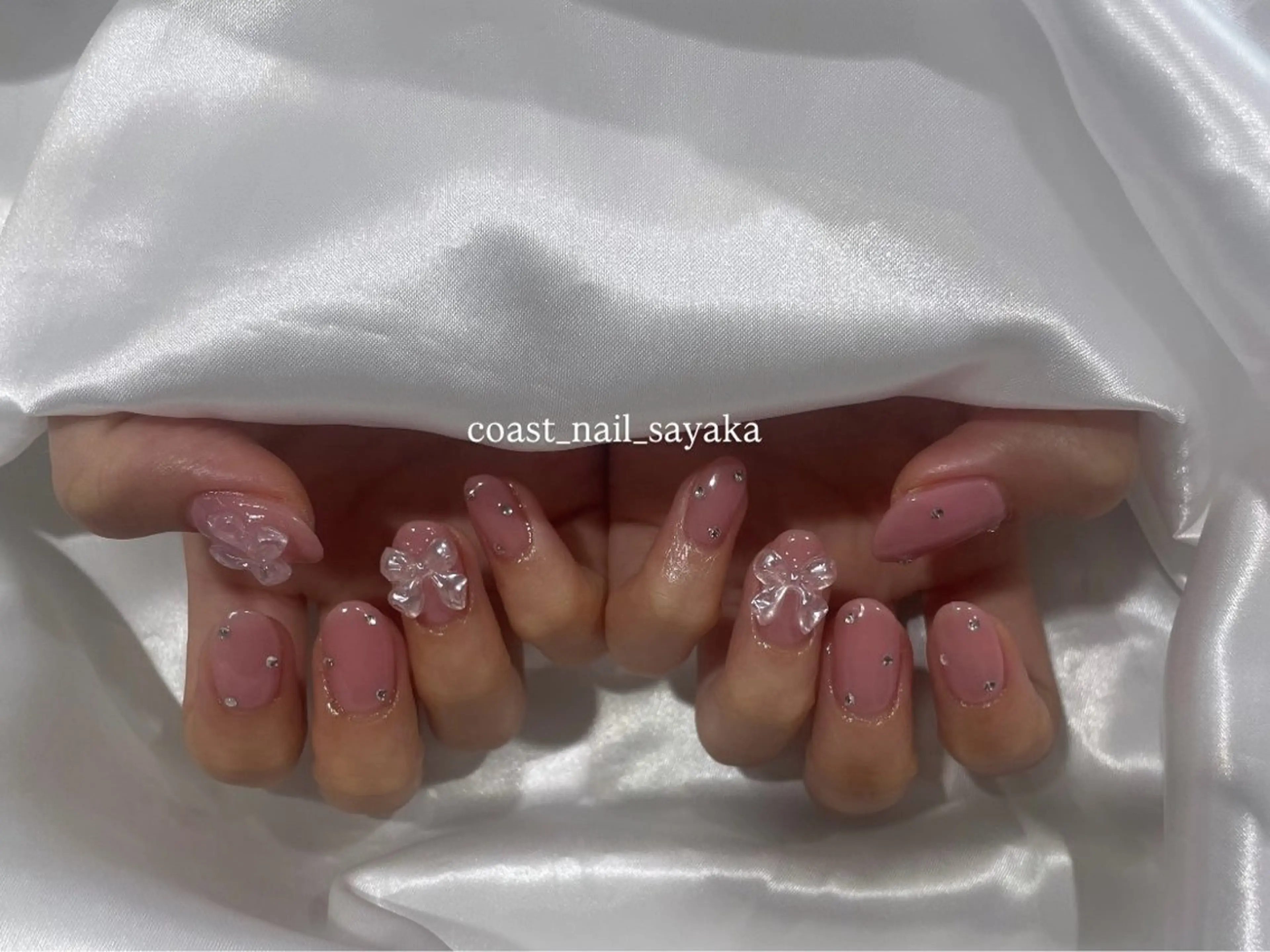 ネイル ハンドネイル HOSHI ⭐️辻堂 /藤沢ガーリーネイルのネイルデザイン