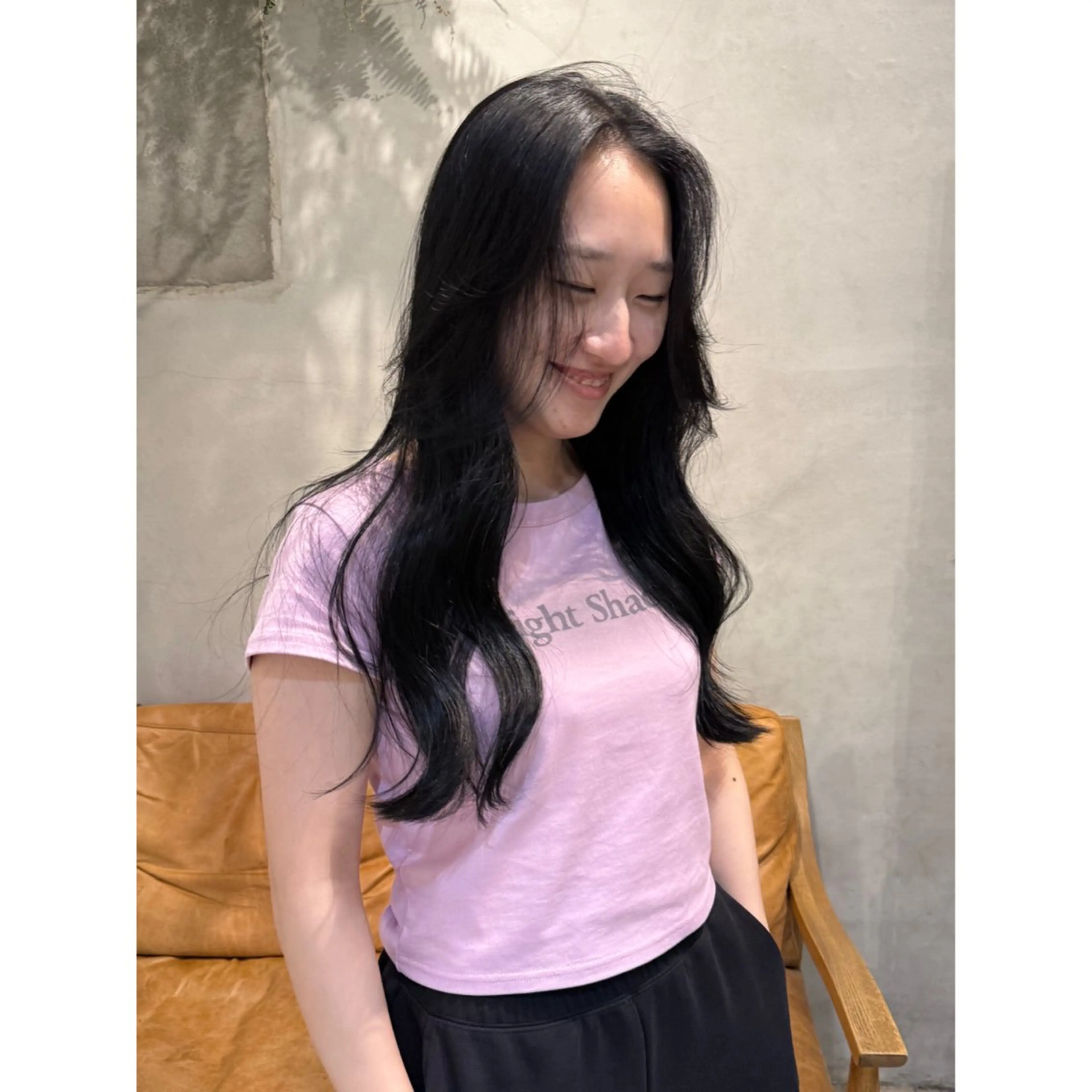 カラー 平野 美羽 /ボブカットモデルのヘアスタイル