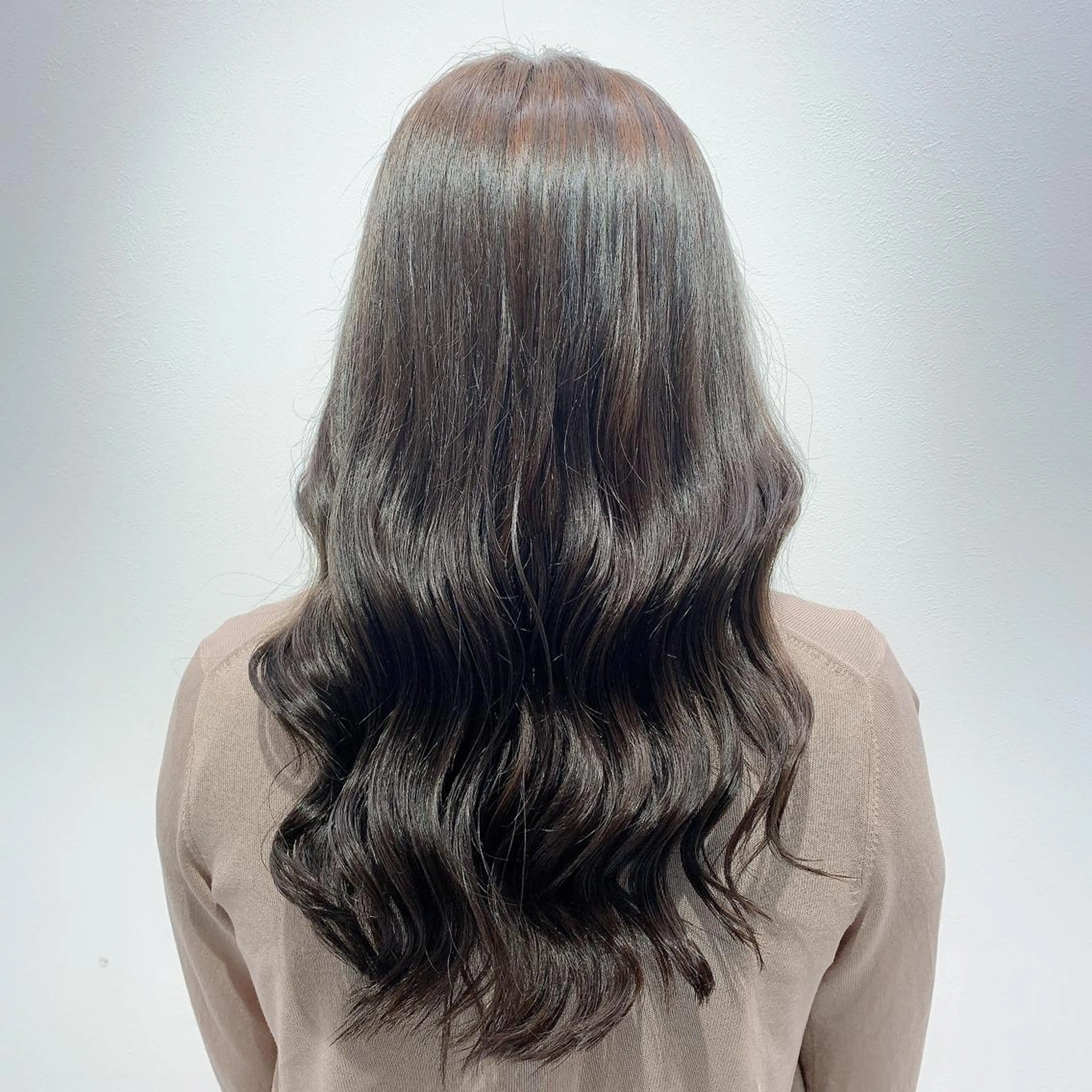 ロング カラー ☁️グレージュカラー TAKUYA☁️のヘアスタイル