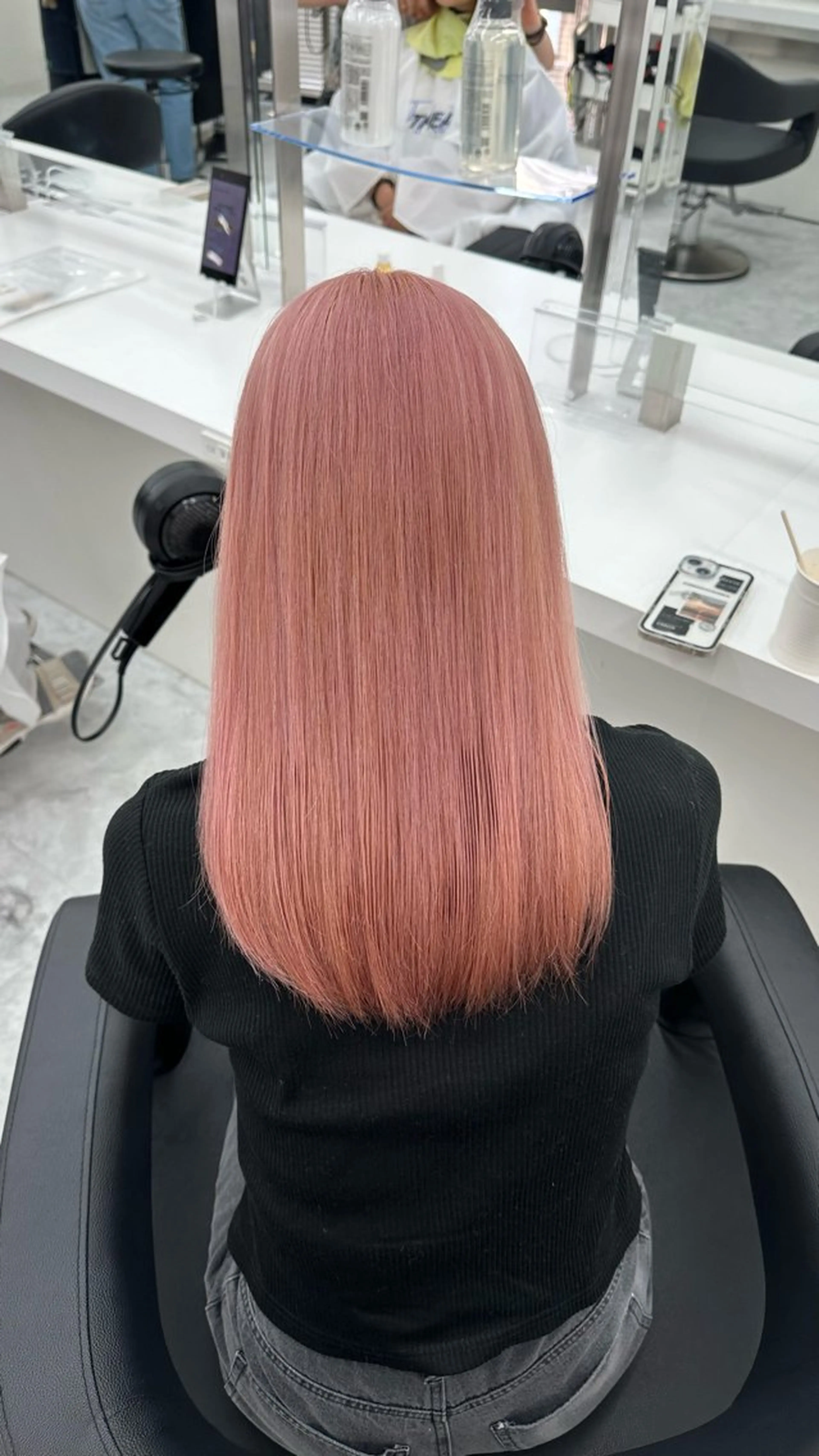 ロング カラー ヘアカラー トリートメント ヘッドスパ ヘアセット ガーリーstyle ❤︎misaki🏹のヘアスタイル