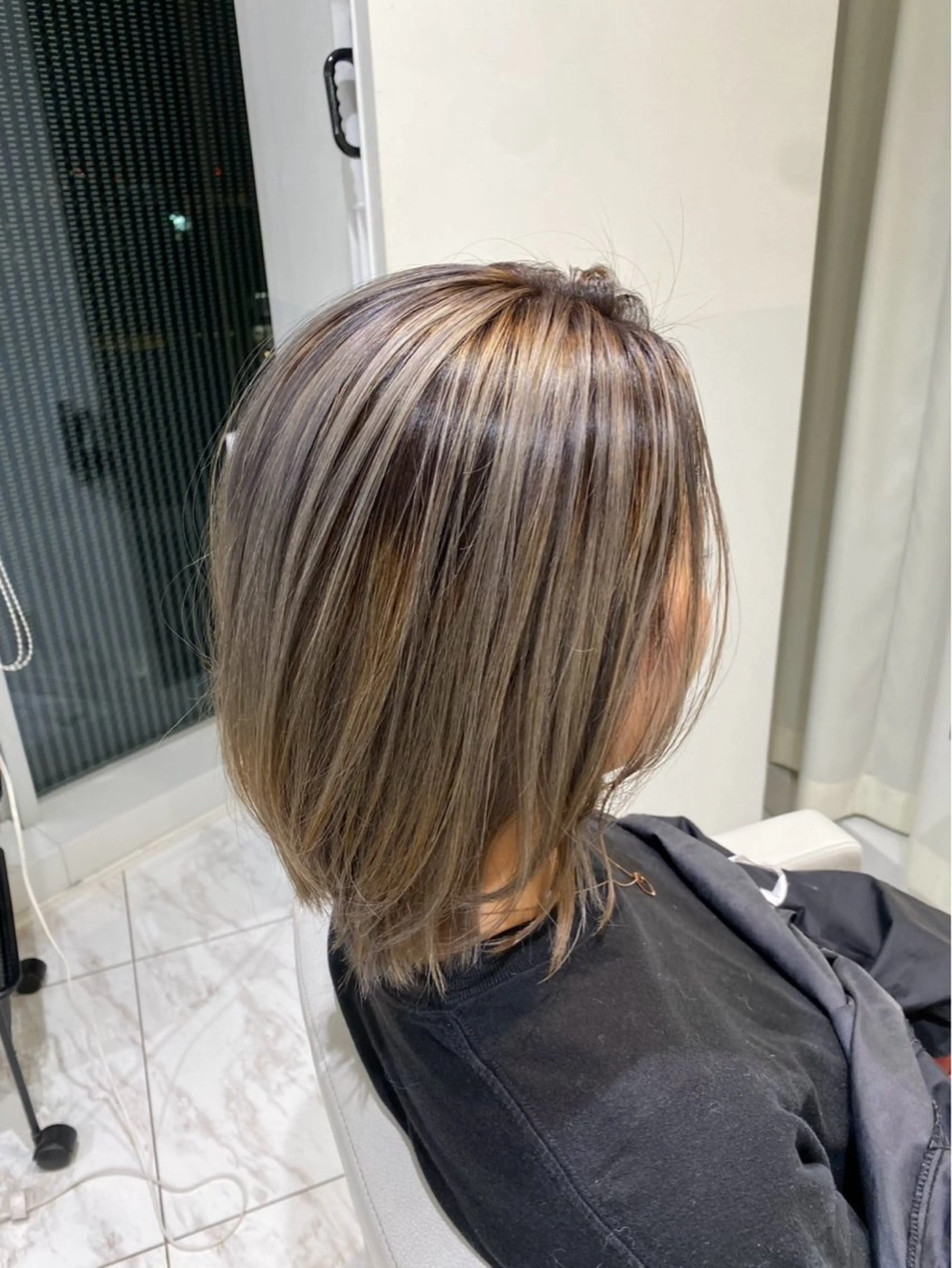 ミディアム カラー 小嶋 薫 ✨無料カットモデル✨のヘアスタイル