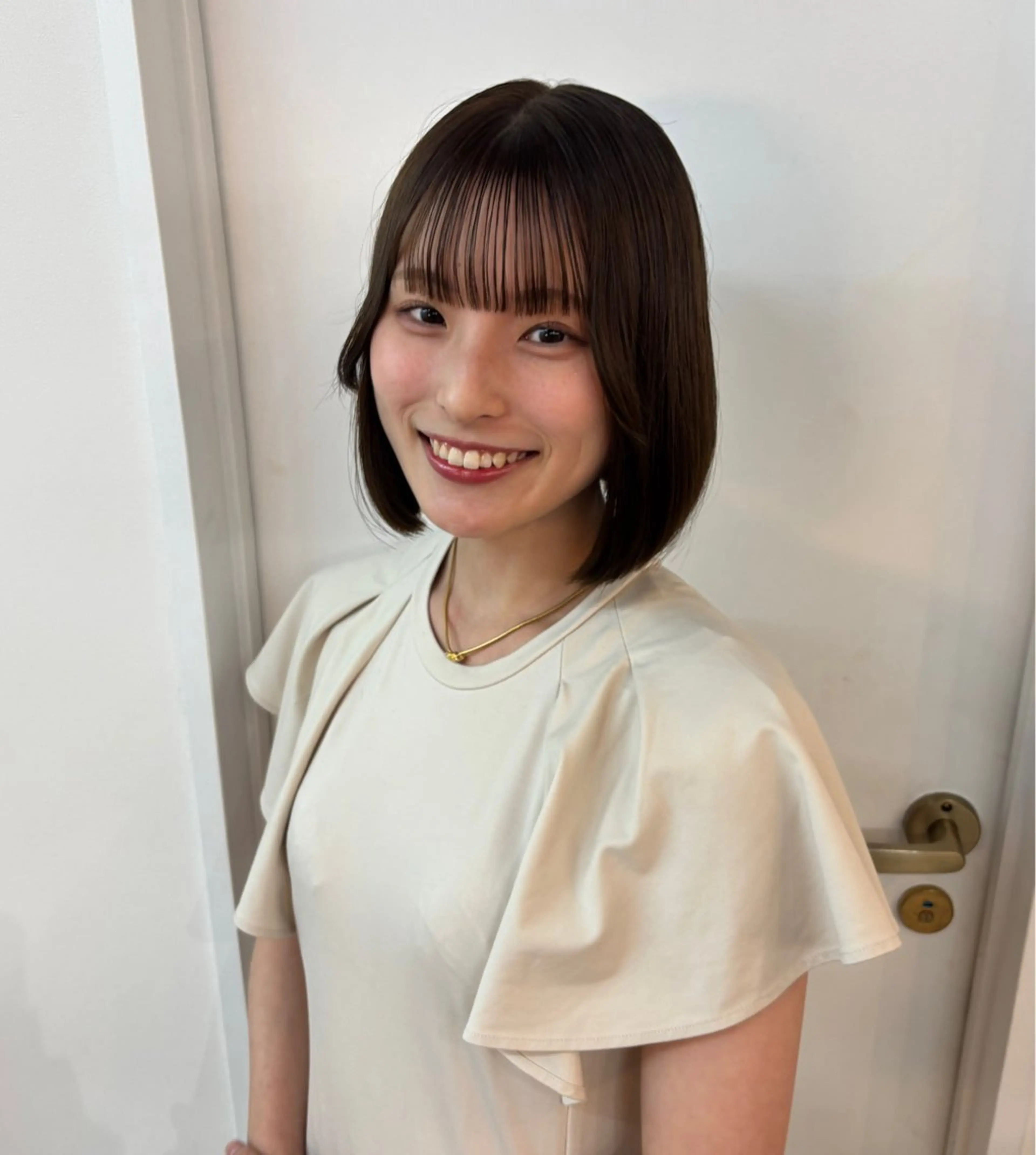 ショート 🤍Nozomi/ オリーブカラー🌿のヘアスタイル