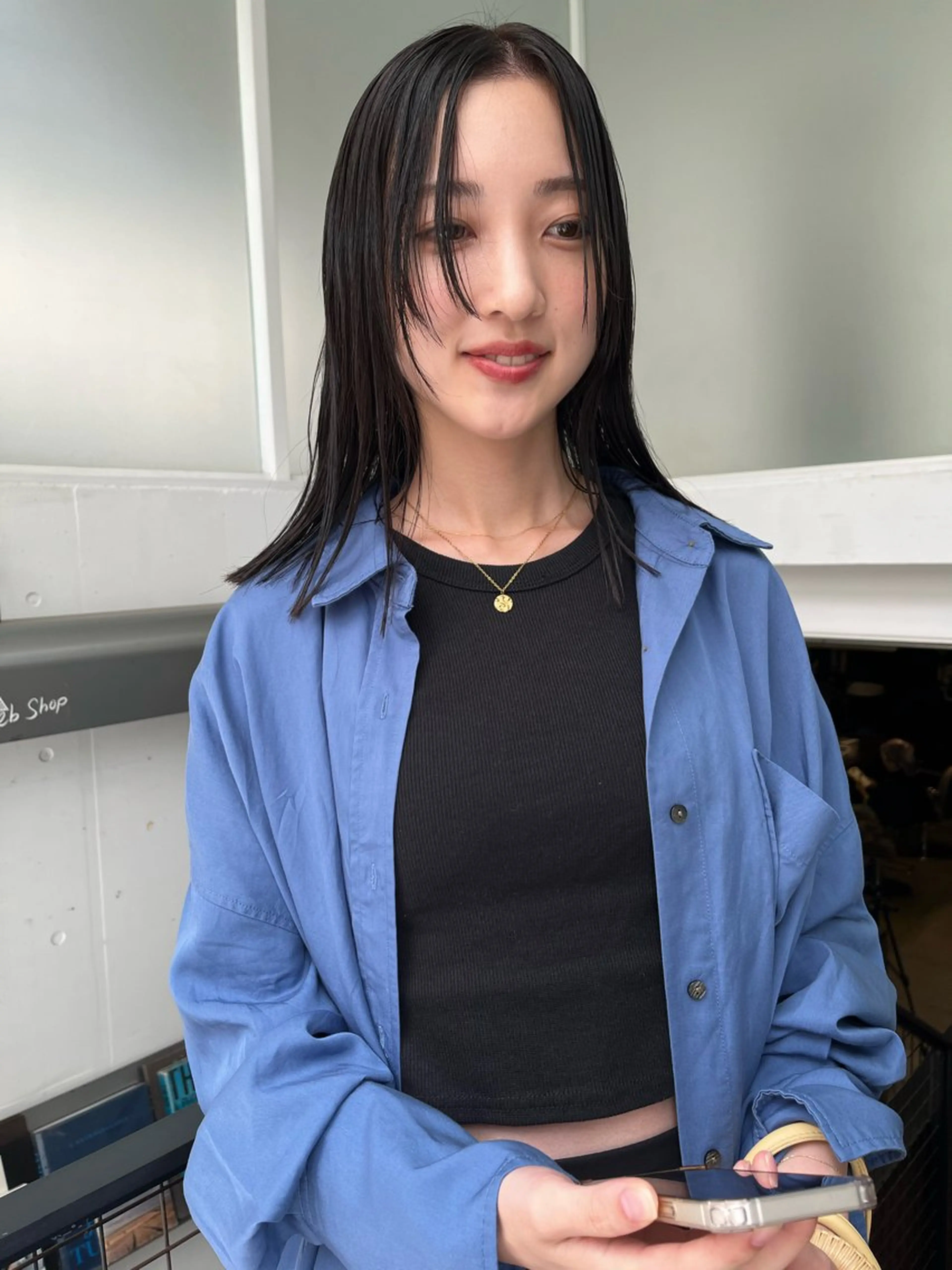 cut & care straight / カット&パーマ落としの写真