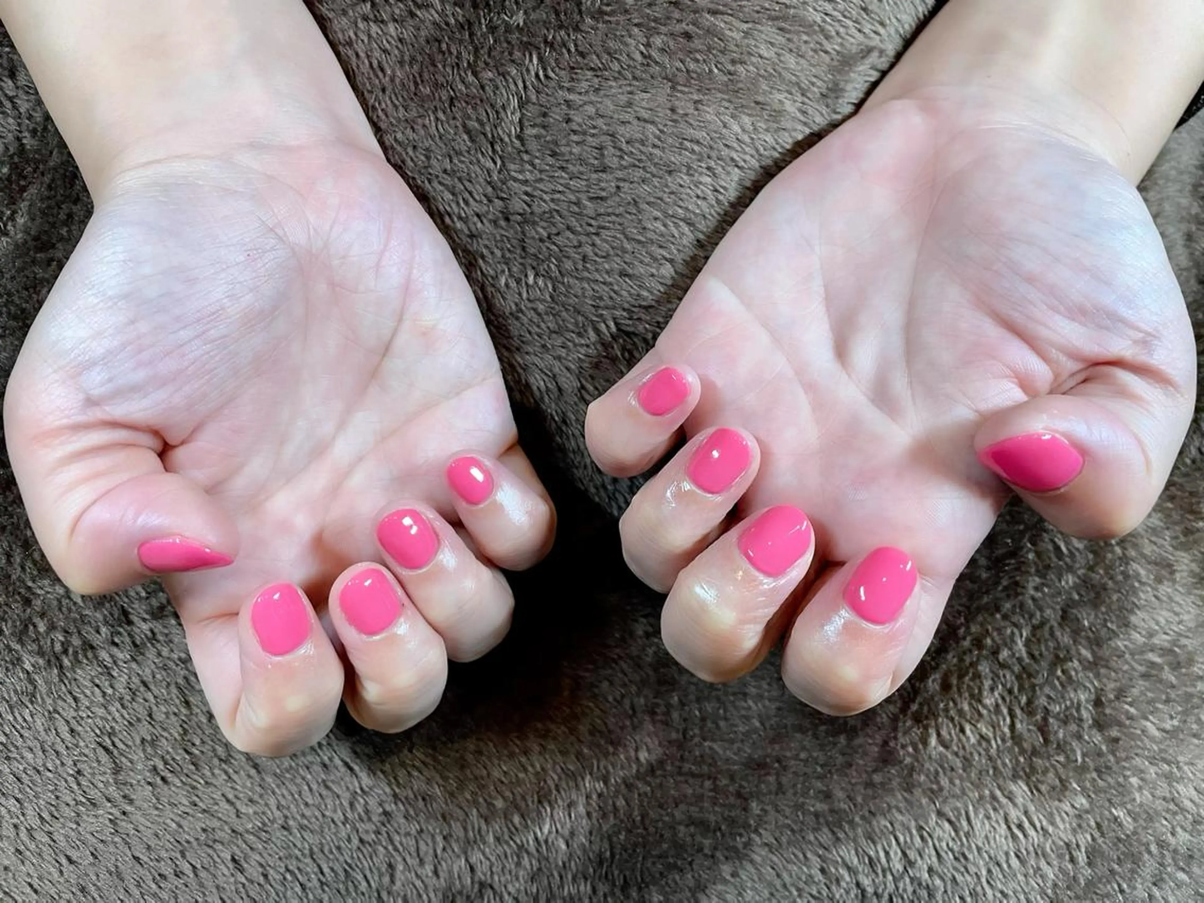 ネイル ワンカラーネイル ささき れいなのネイルデザイン