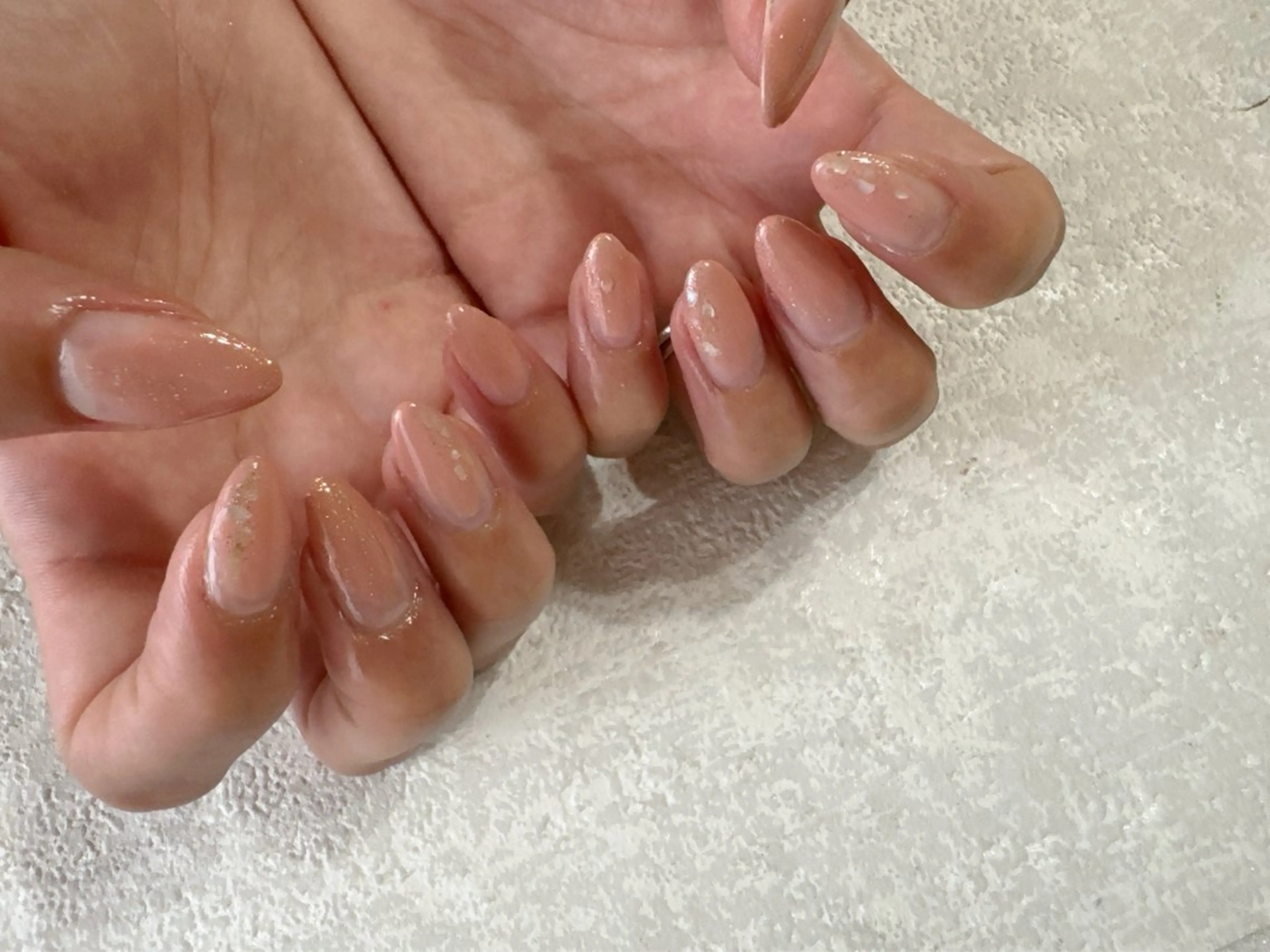 ネイル フットネイル ジェルネイル ニュアンスネイル パラジェル シンプルネイル ハンドネイル kikinail 溝の口のネイルデザイン