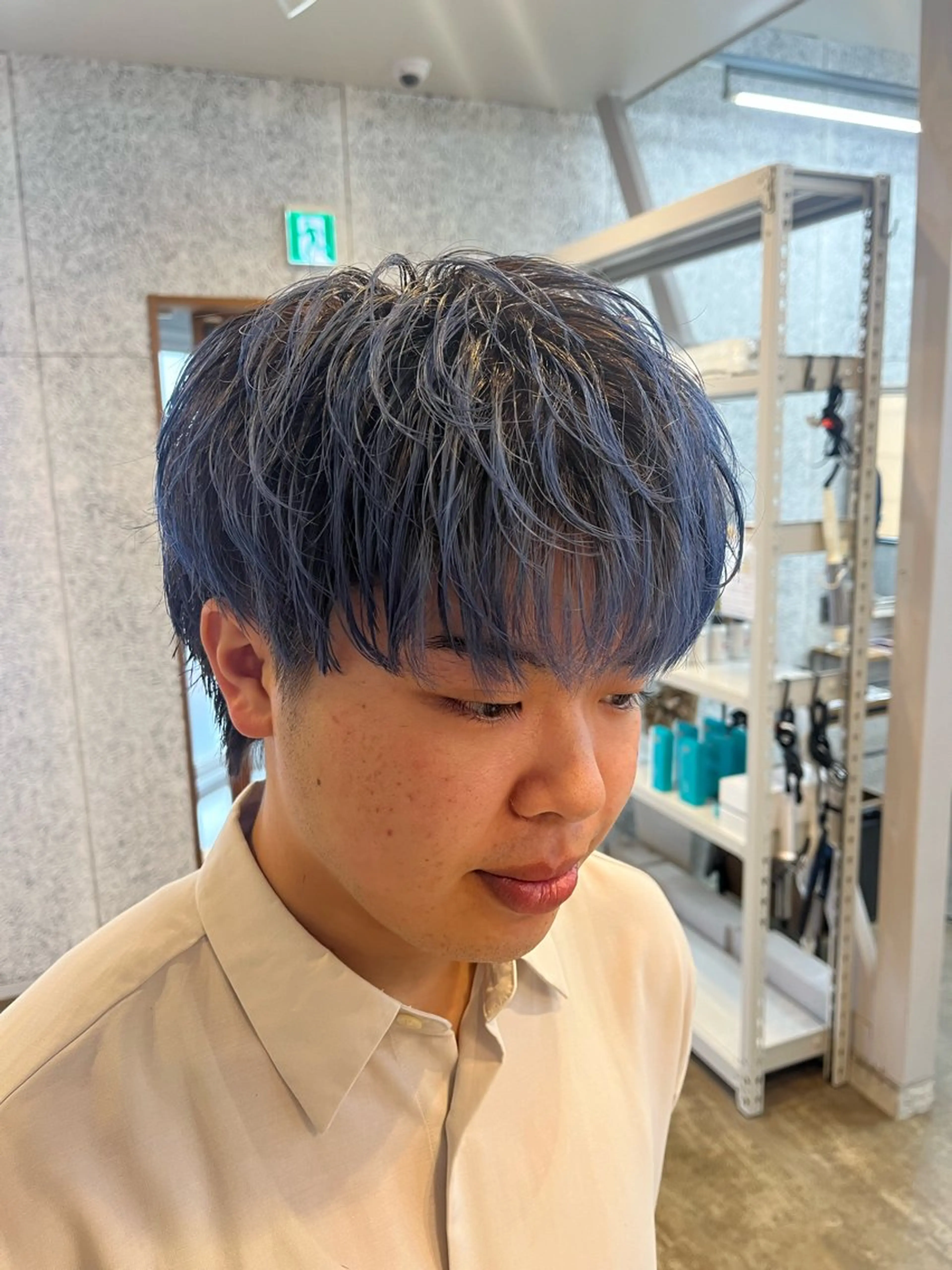 カラー メンズ カット ヘアカラー トリートメント ヘッドスパ カノエ松江学園店 田村陸のヘアスタイル