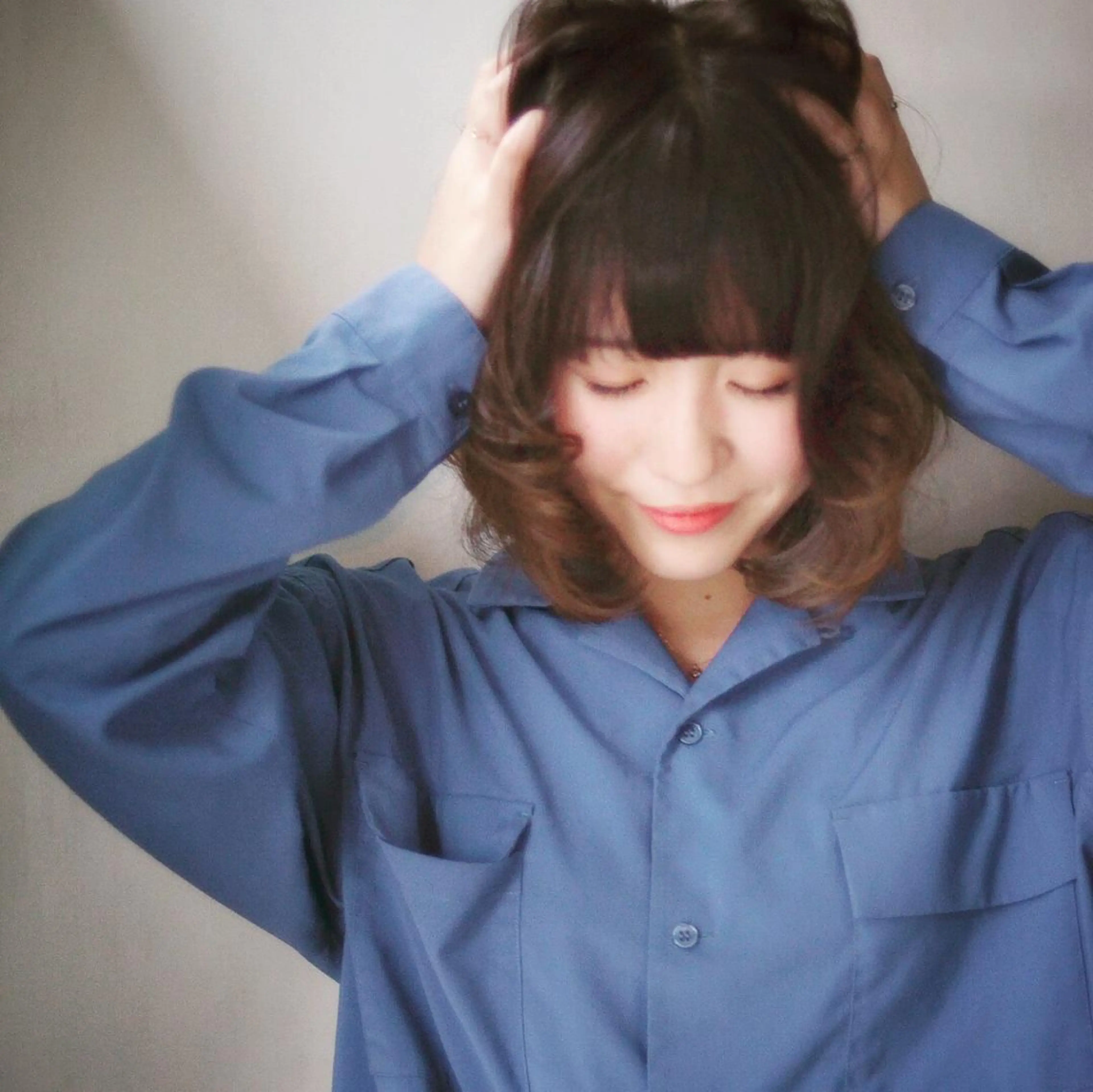 ミディアム カラー 城間 翔太のヘアスタイル