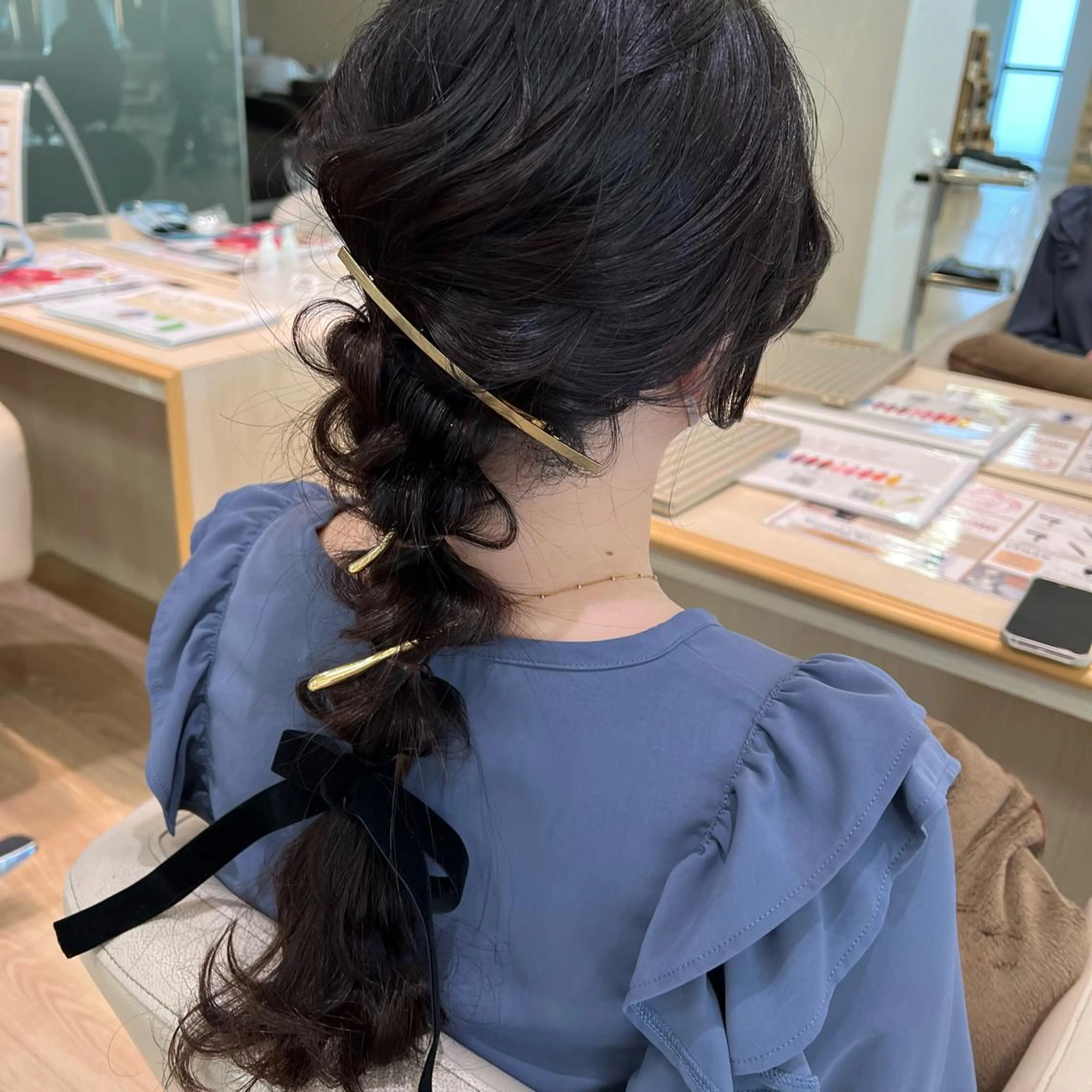 ロング ヘアアレンジ ヘアセット 似合わせ.ﾍｱｾｯﾄ 得意🌹井上美沙のヘアスタイル