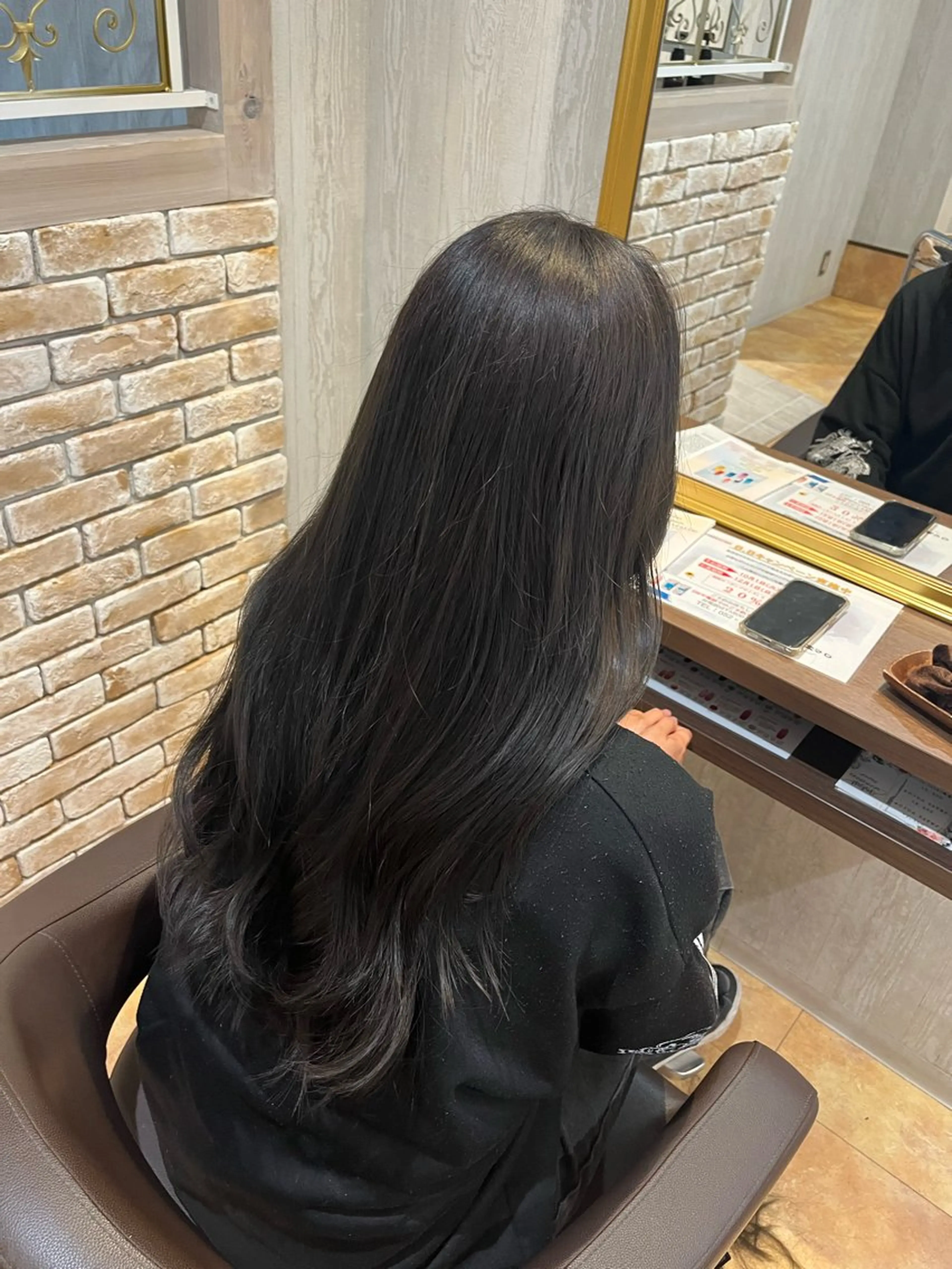 【2回目以降の方】透明感カラー＋Aujuaトリートメント☘️の写真