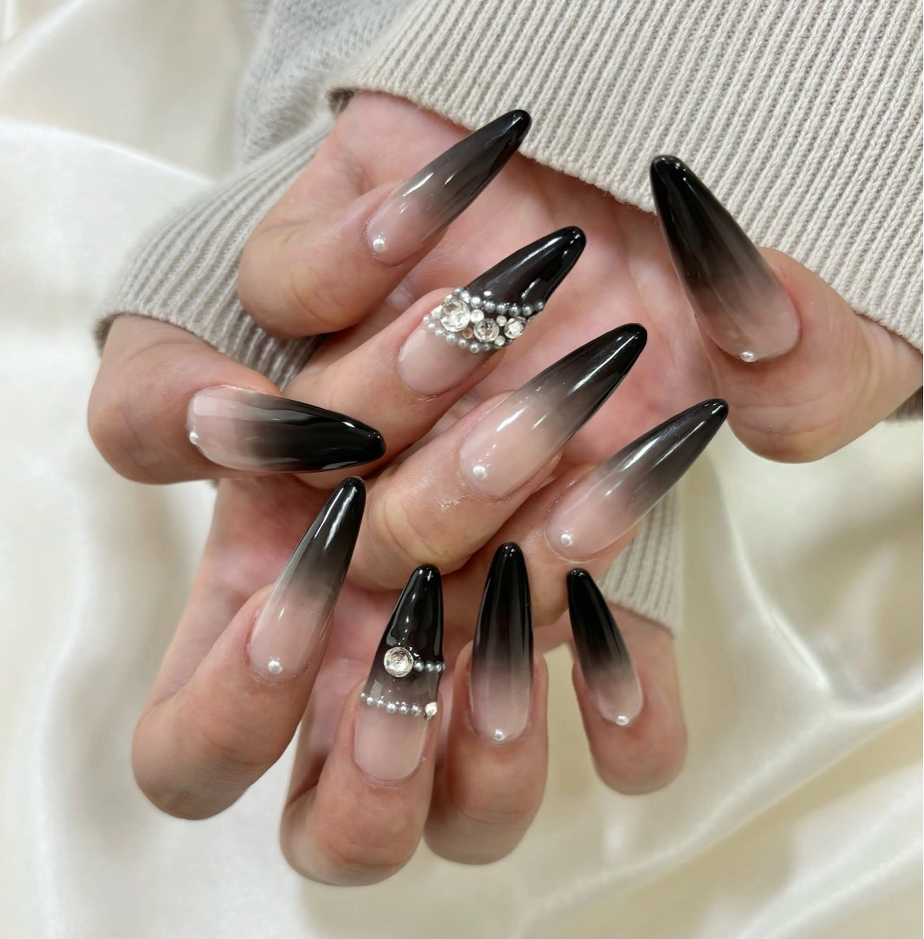 【10本チップ長さだし】アートコース🎨🖌時間内持込みアート◎ ソフトジェルオフ無料🤍の写真