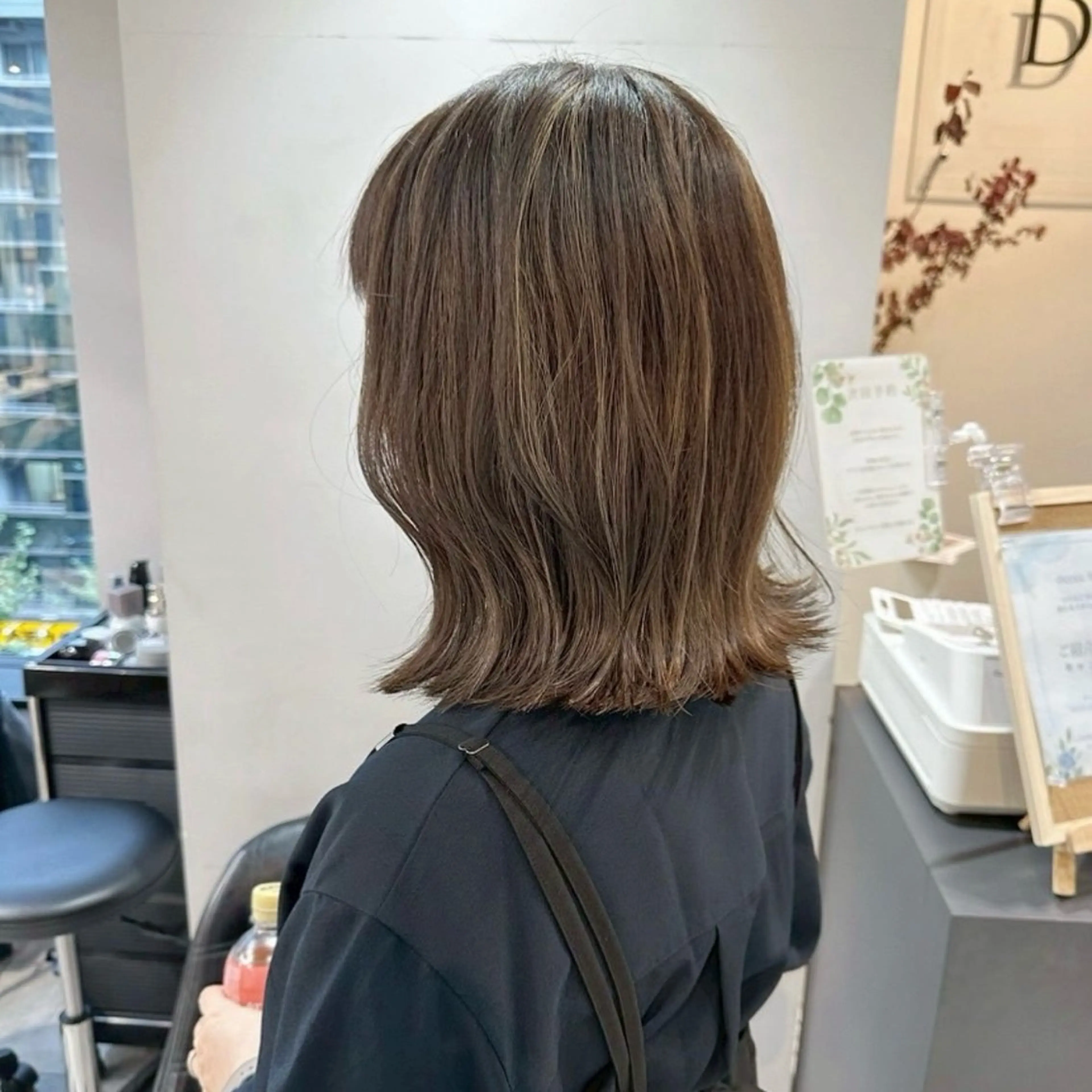 ミディアム カラー ヘアカラー トリートメント 🎀愛されモテ カラー🎀/moeのヘアスタイル