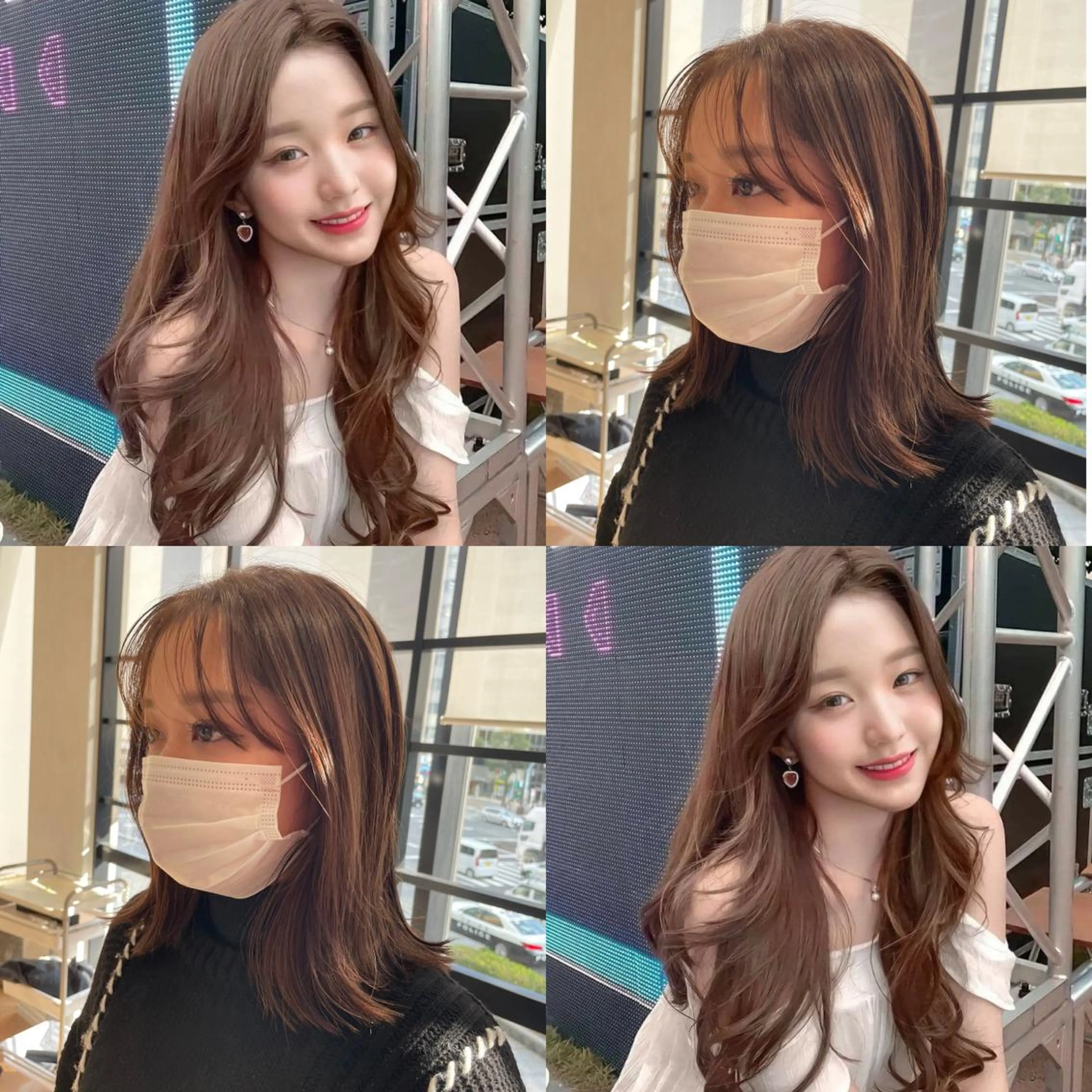 ミディアム 韓国ヘア🤍 慎之介のヘアスタイル