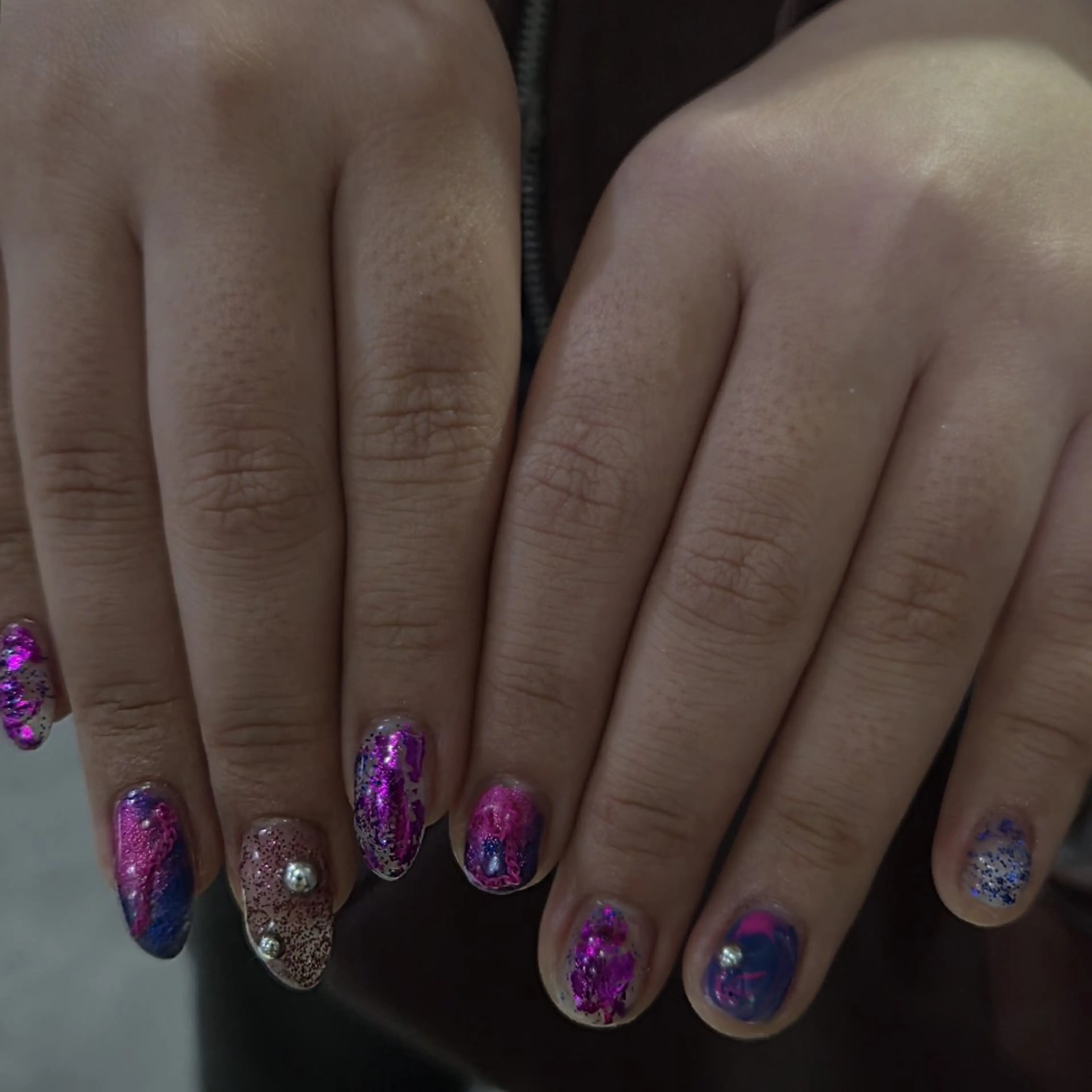 ネイル ニュアンスネイル ハンドネイル フットネイル MINAMI ☆.*˚/個性派のネイルデザイン