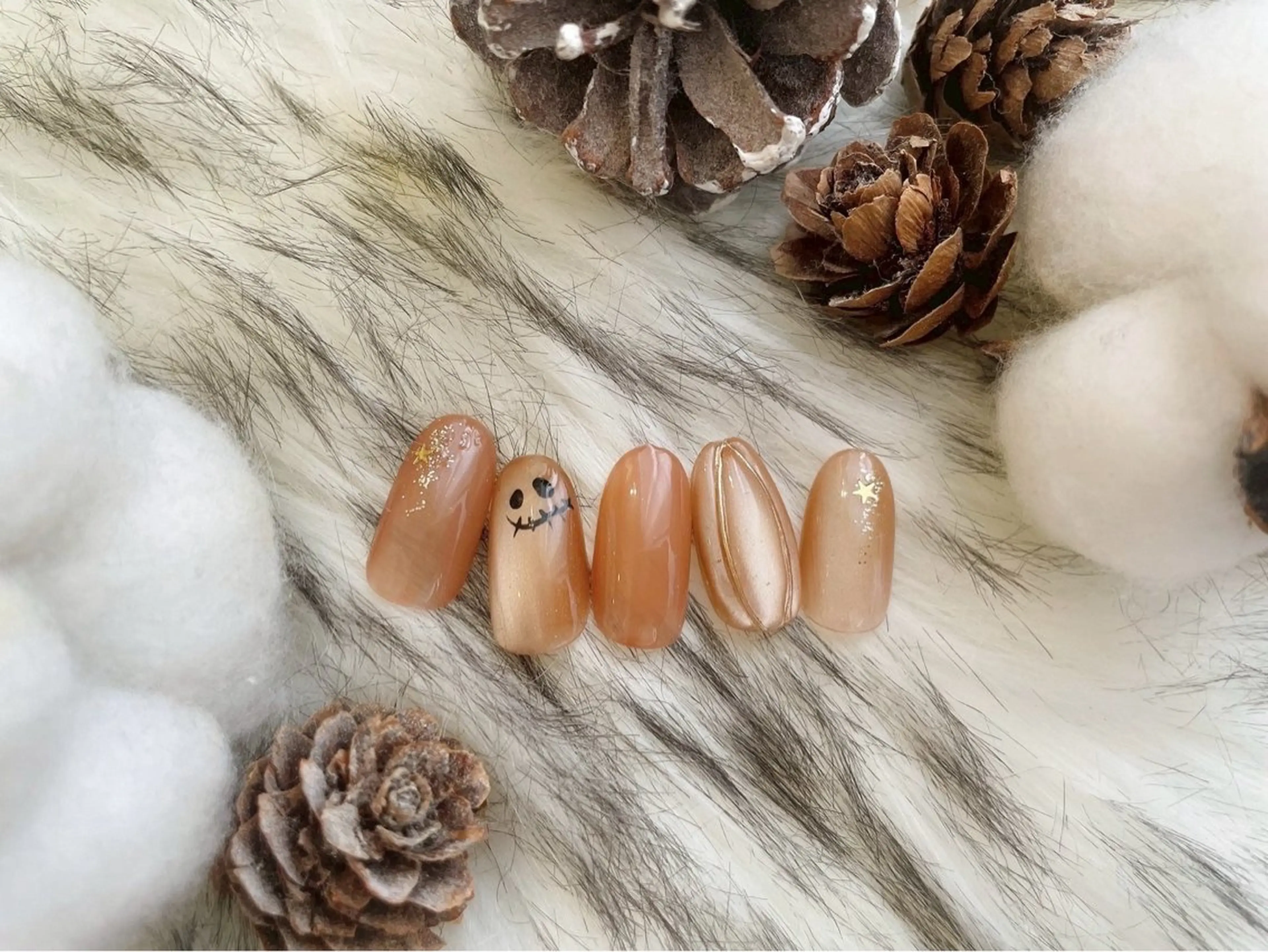 ネイル オーロラネイル ブルー フットネイル フレンチネイル ジェルネイル kiki nail たまプラーザのネイルデザイン