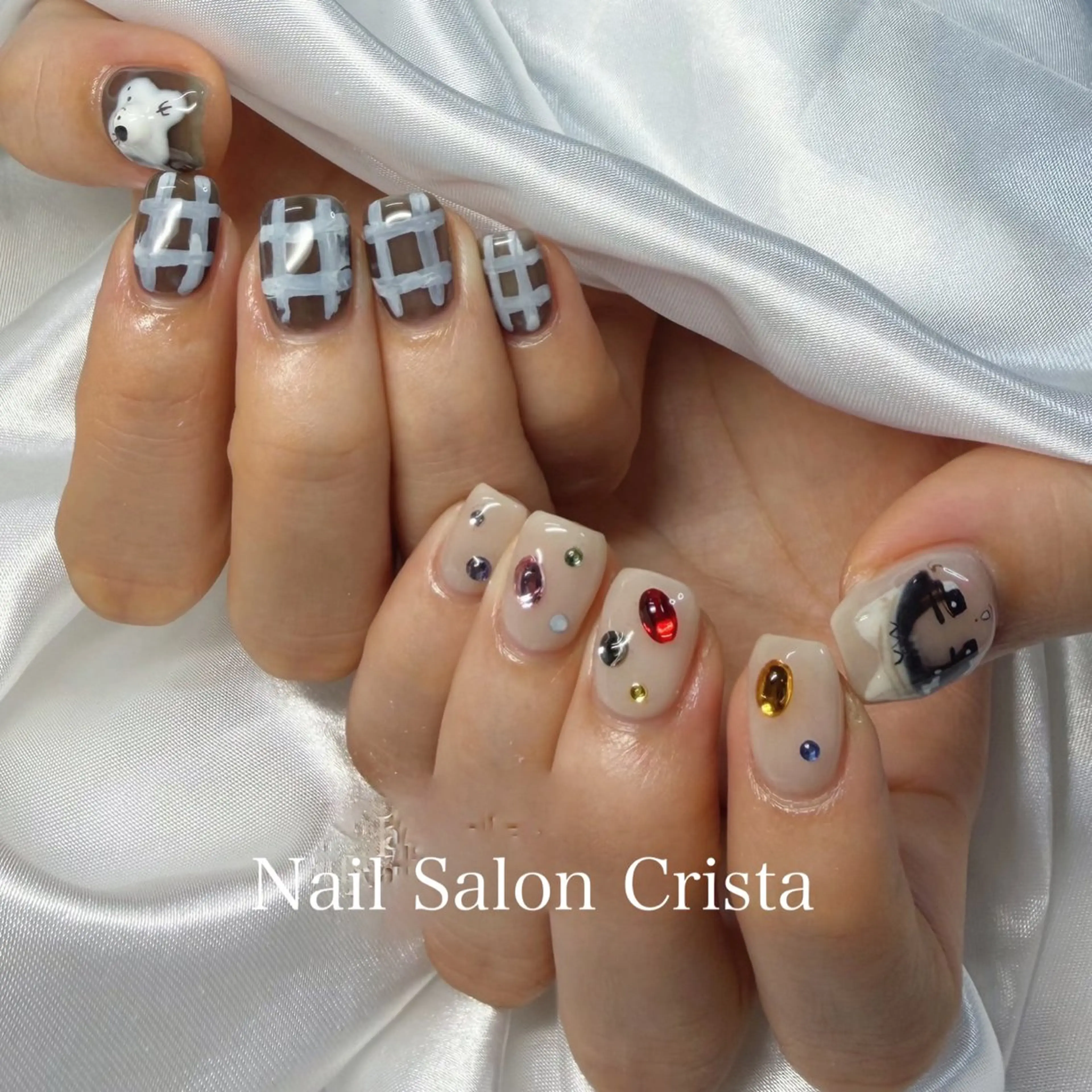 ネイル ジェルネイル パラジェル CRISTA所属・CRISTA MOMOのネイルデザイン