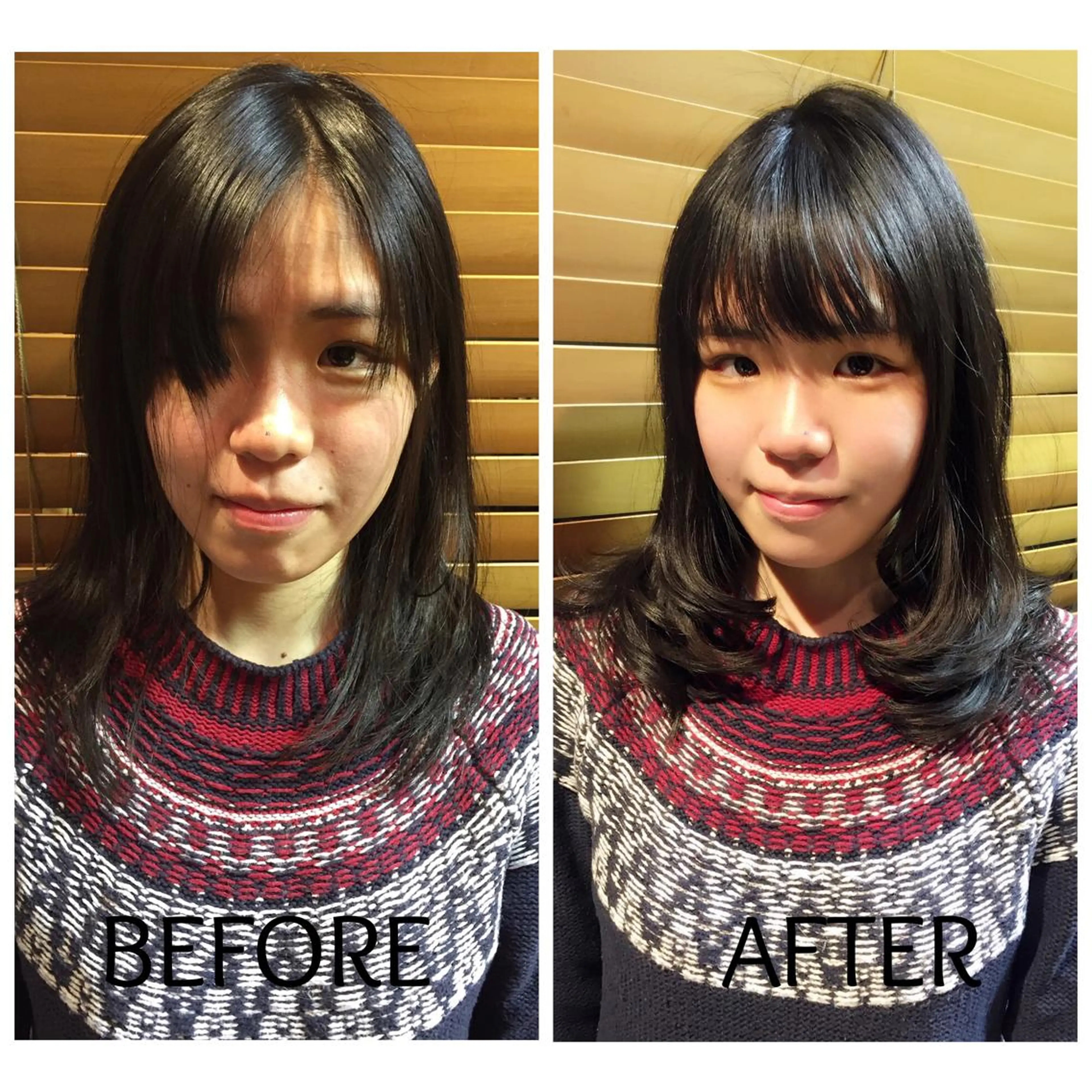 ミディアム 苅田 茂樹のヘアスタイル