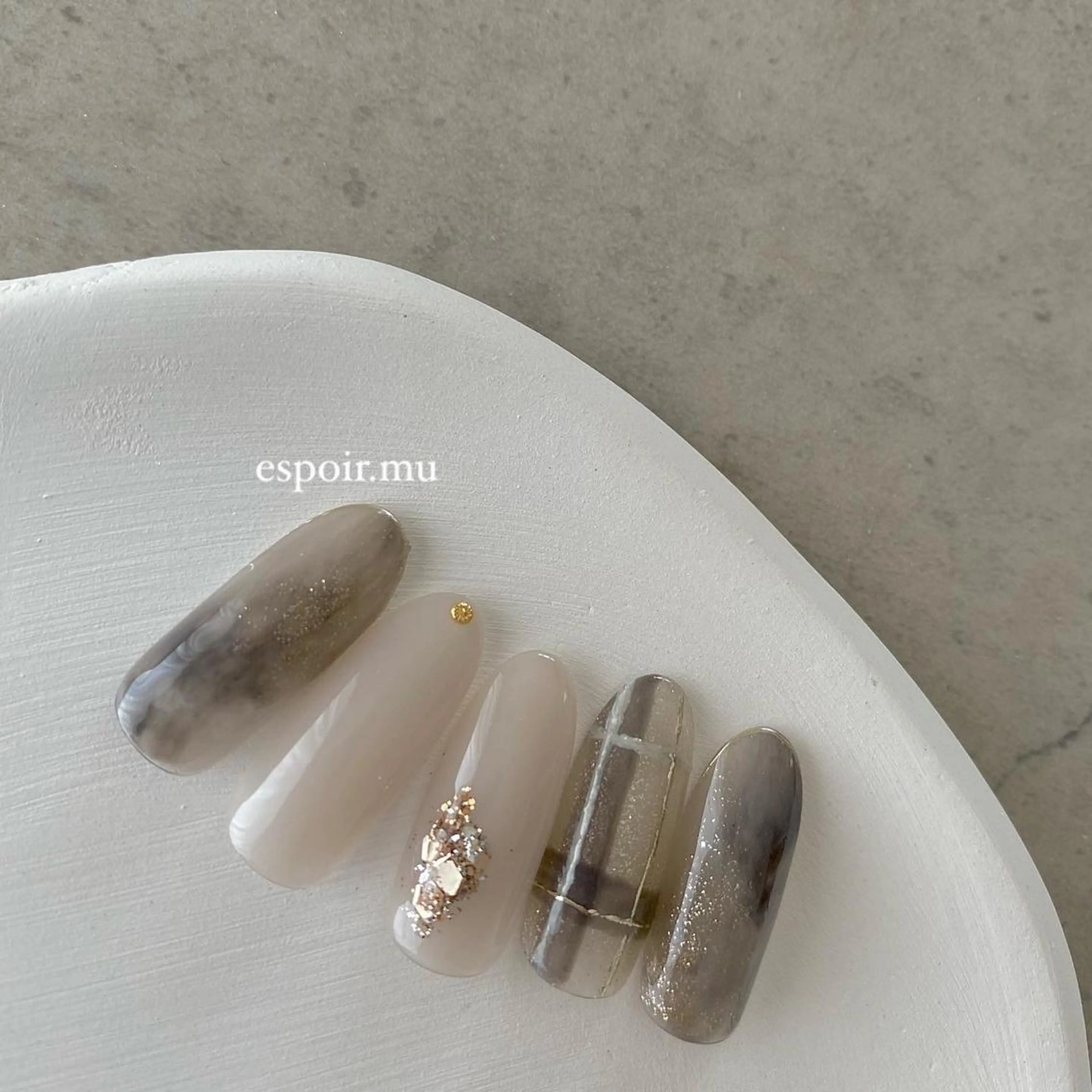 ネイル espoir. muのネイルデザイン