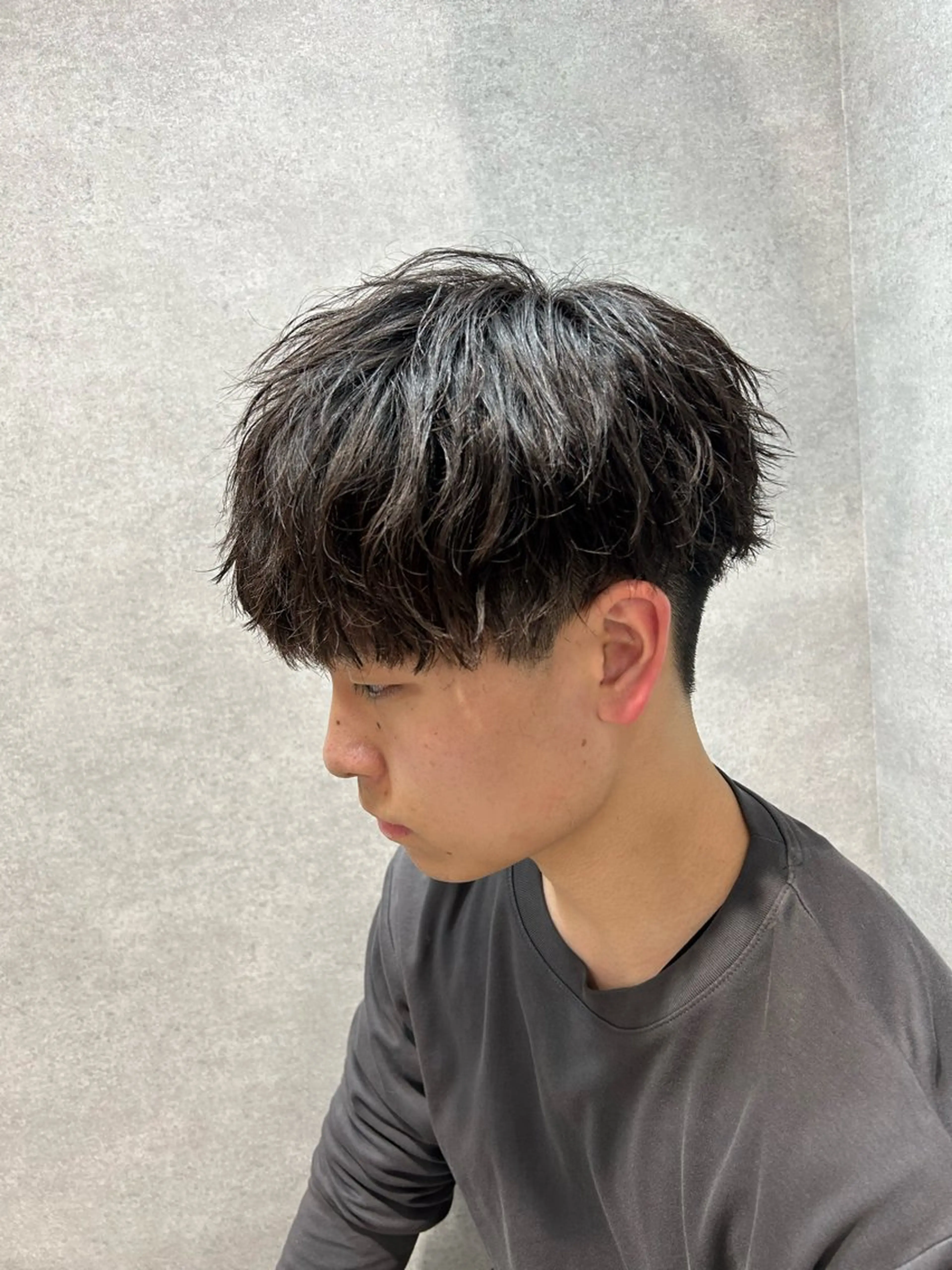 カラー ヘアアレンジ メンズ ヘアカラー モデル募集⛓️ 西澤結羽のヘアスタイル