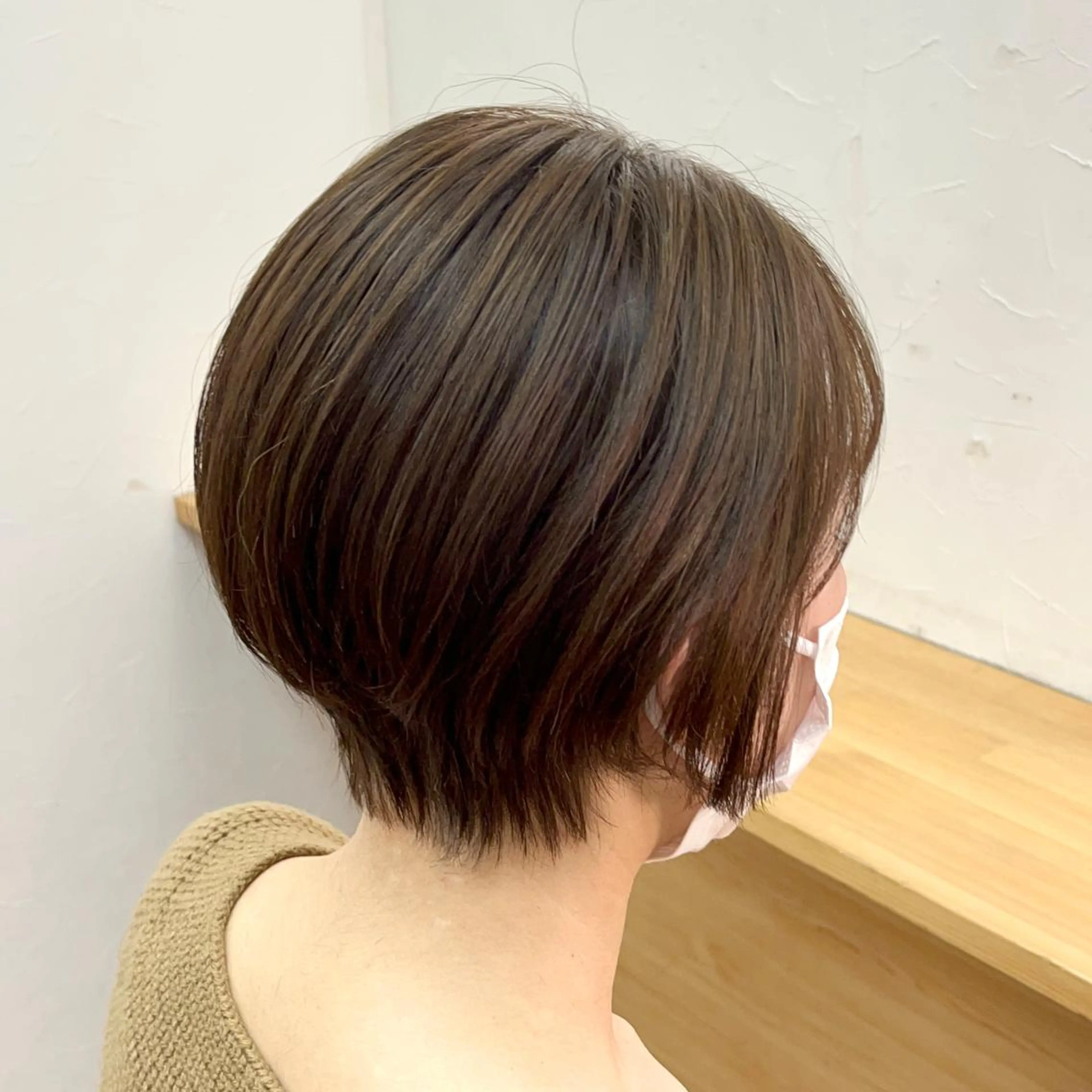 ショート ショートボブ ボブ くびれヘア ショートヘア イッツ！登戸店所属・冨田 豊のヘアスタイル