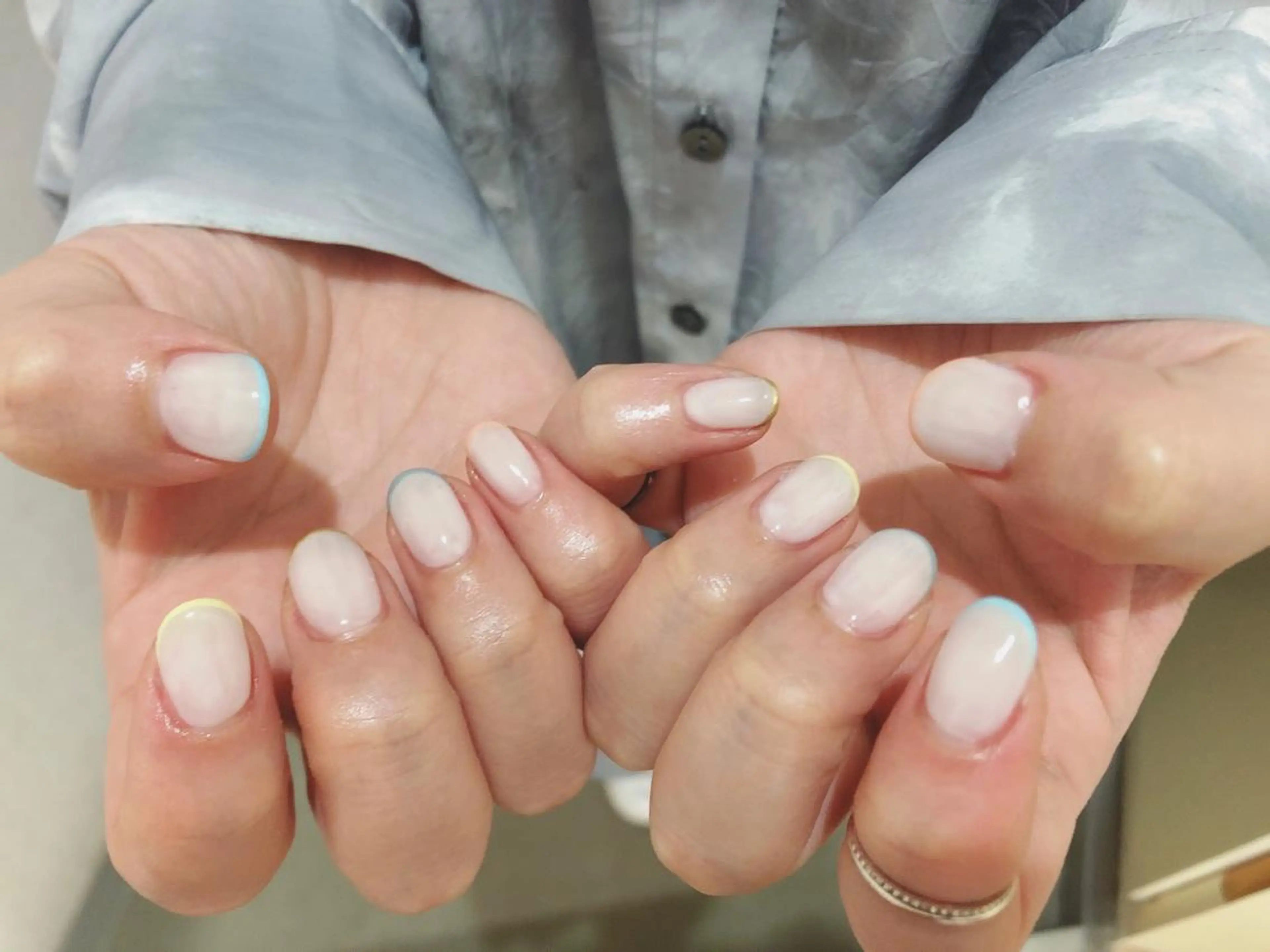 ネイル フレンチネイル kiki nail 二子玉川のネイルデザイン