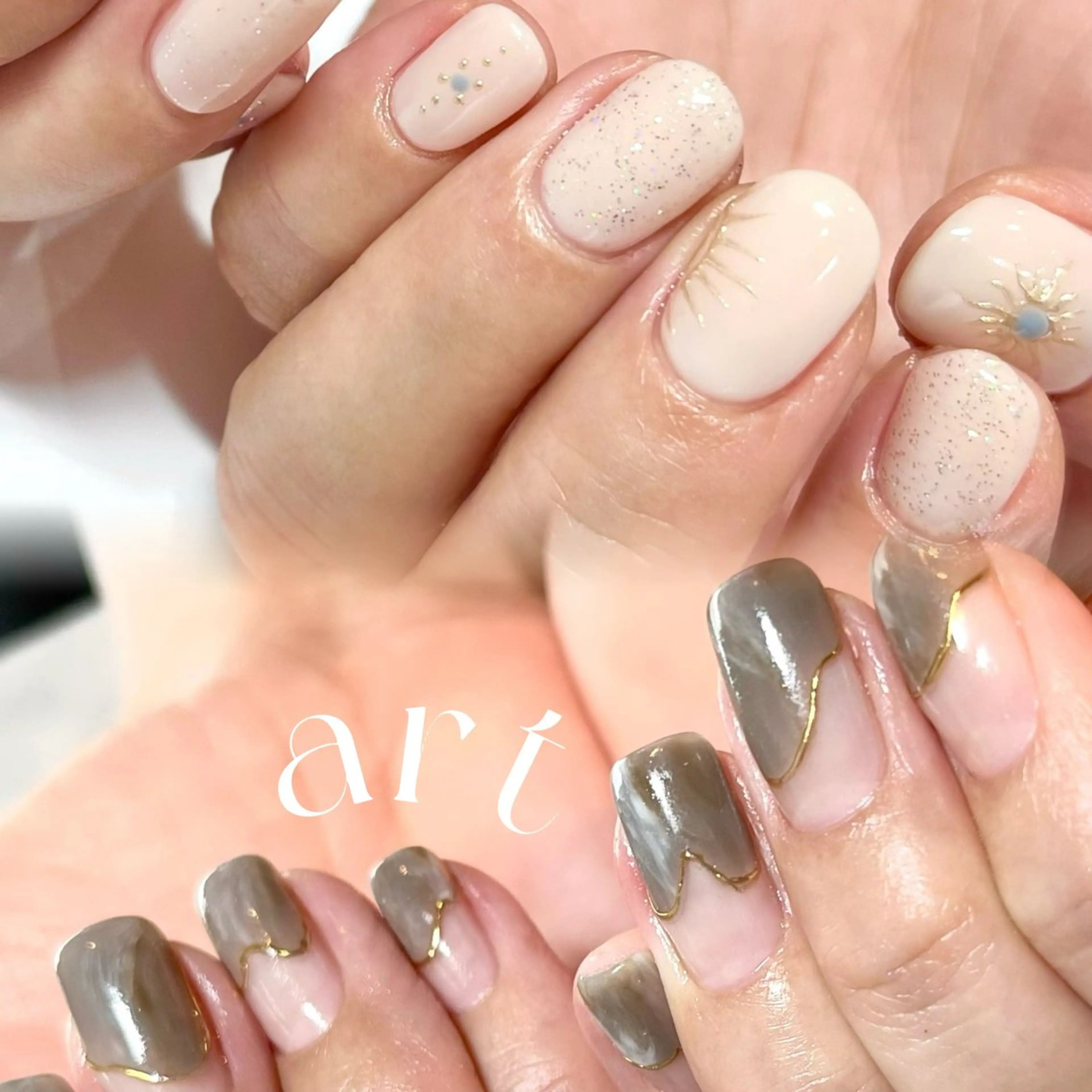 ネイル ulu 辻堂 runaのネイルデザイン