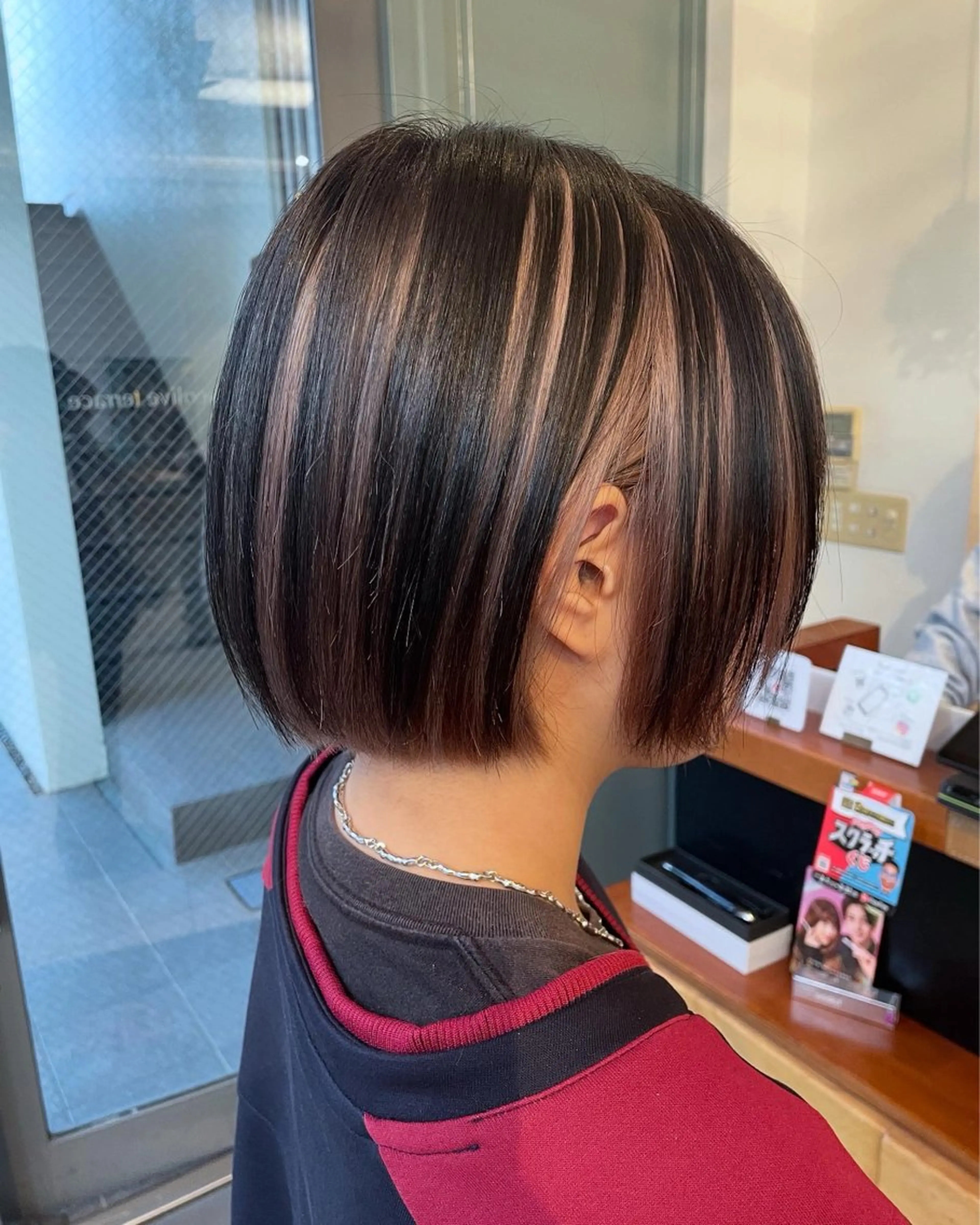 アンブレラカラー＋トリートメント💜の写真