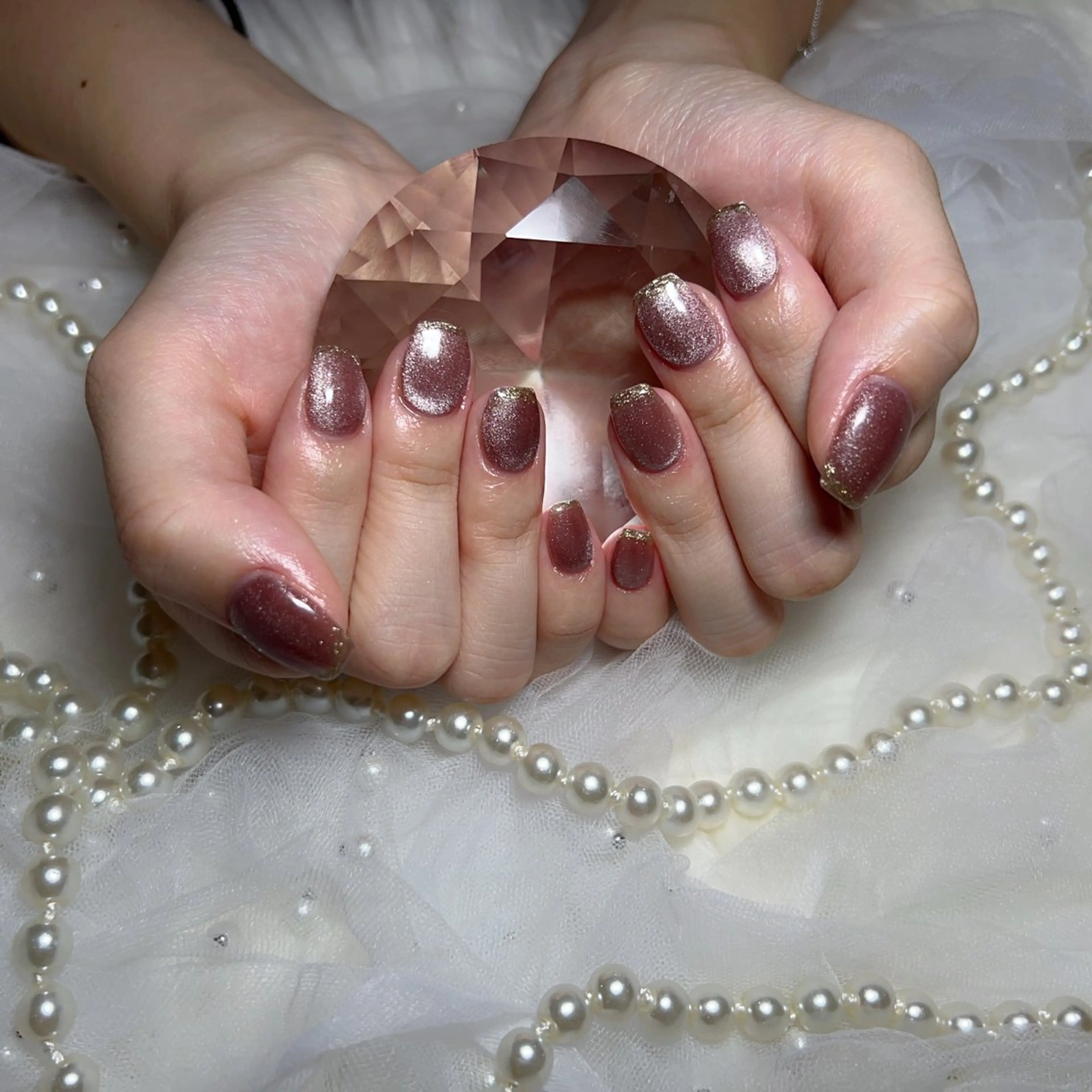 ネイル ミラーネイル ハンドネイル Nail Salon Ripe所属・Nail Salon Ripeのネイルデザイン