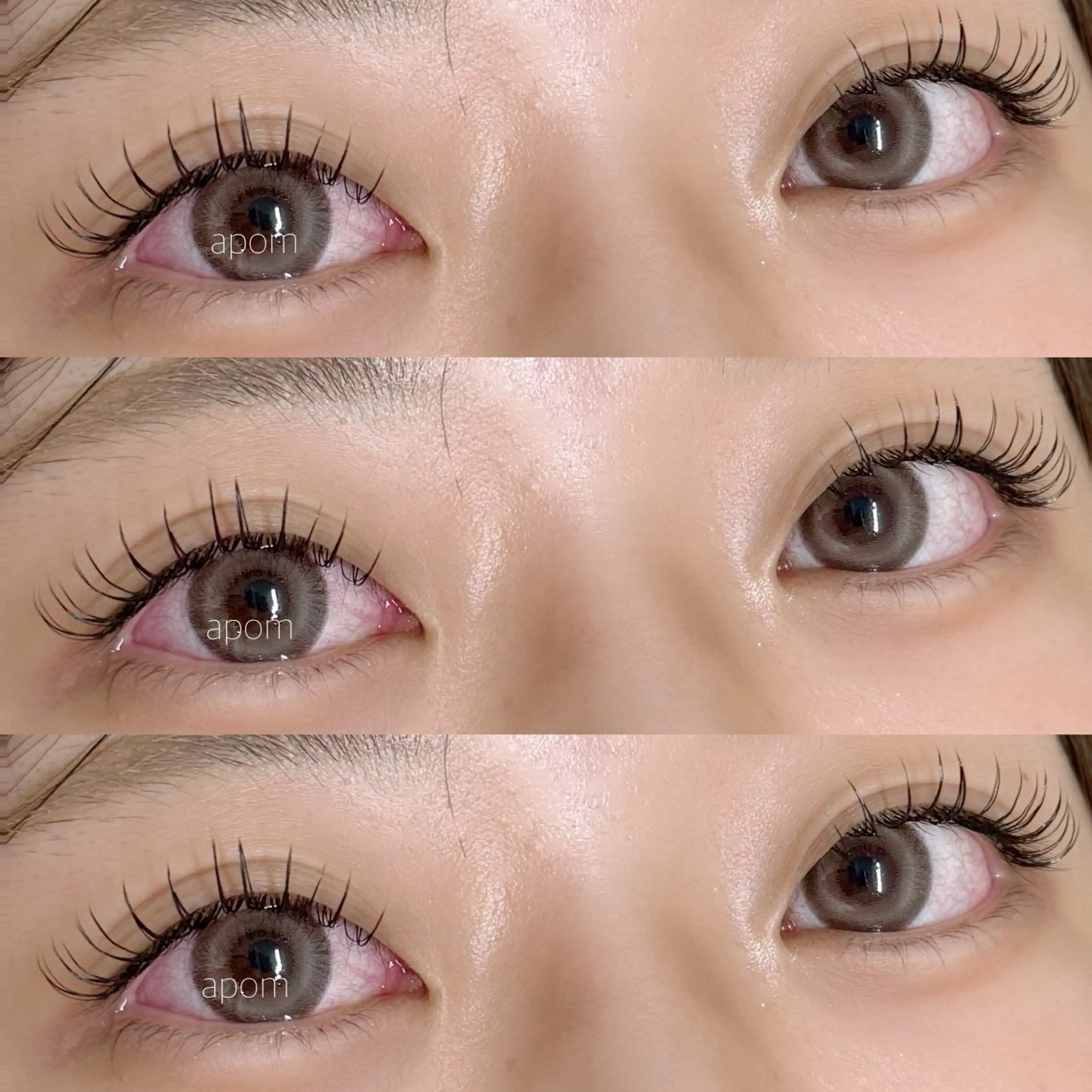 マツエク・マツパ マツエク apom 森分のマツエク・マツパデザイン