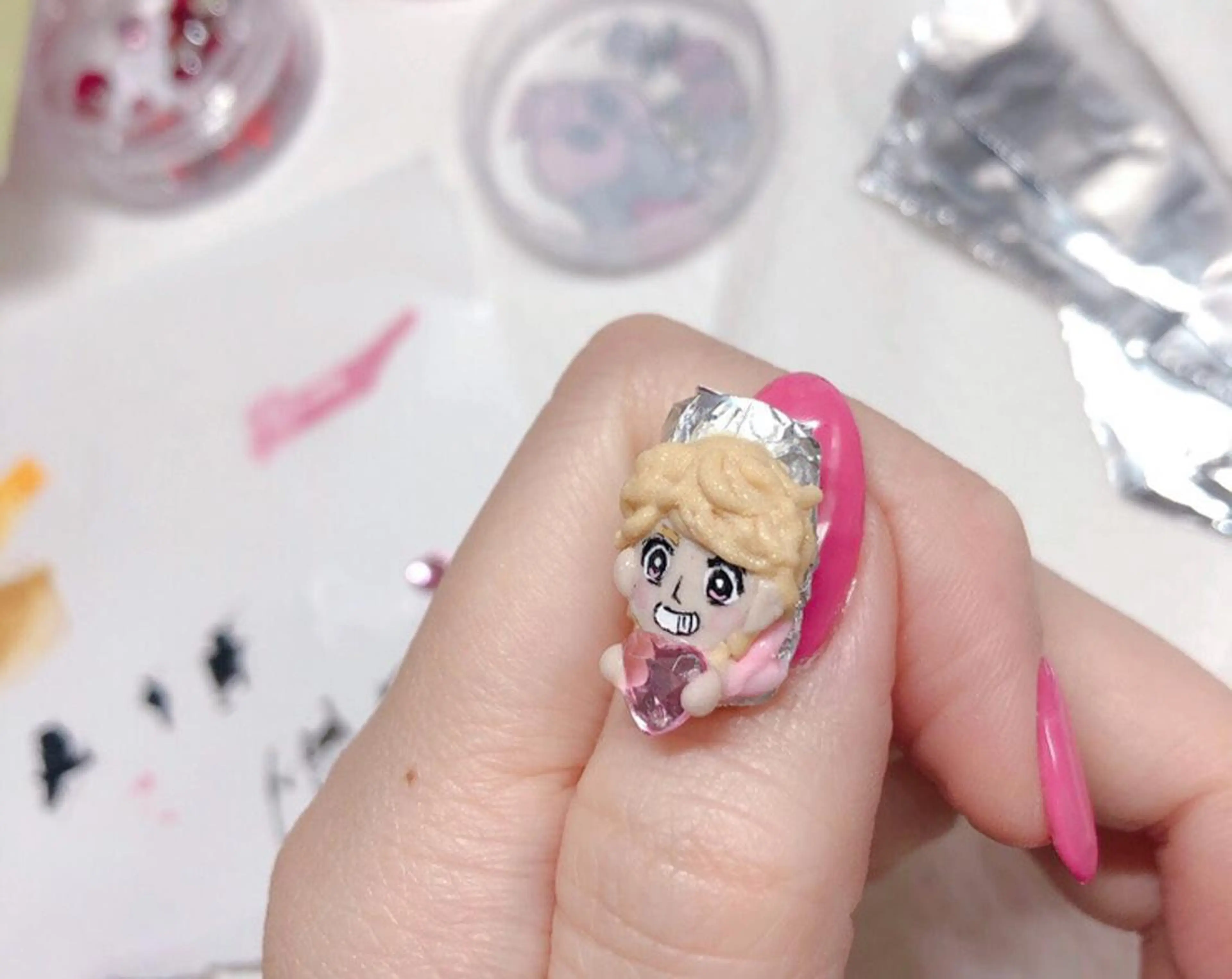 ネイル アートネイル ガーリー 韓国ネイル ワンカラーネイル 春ネイル ハンドネイル plume nail ☆韓国ネイルのネイルデザイン