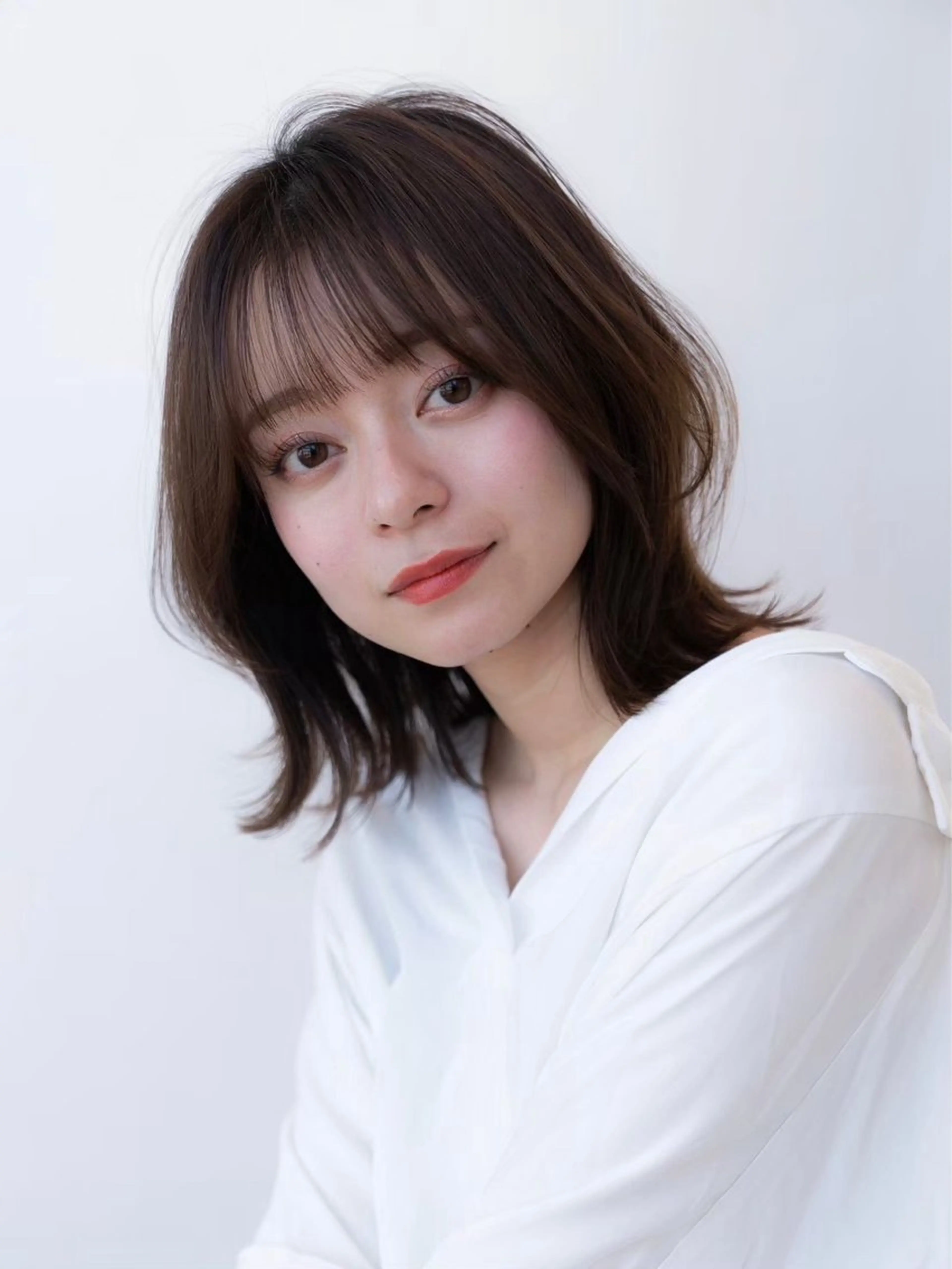 ショート カラー 渋谷/レイヤーボブ・ 韓国ボブ特化/楓のヘアスタイル