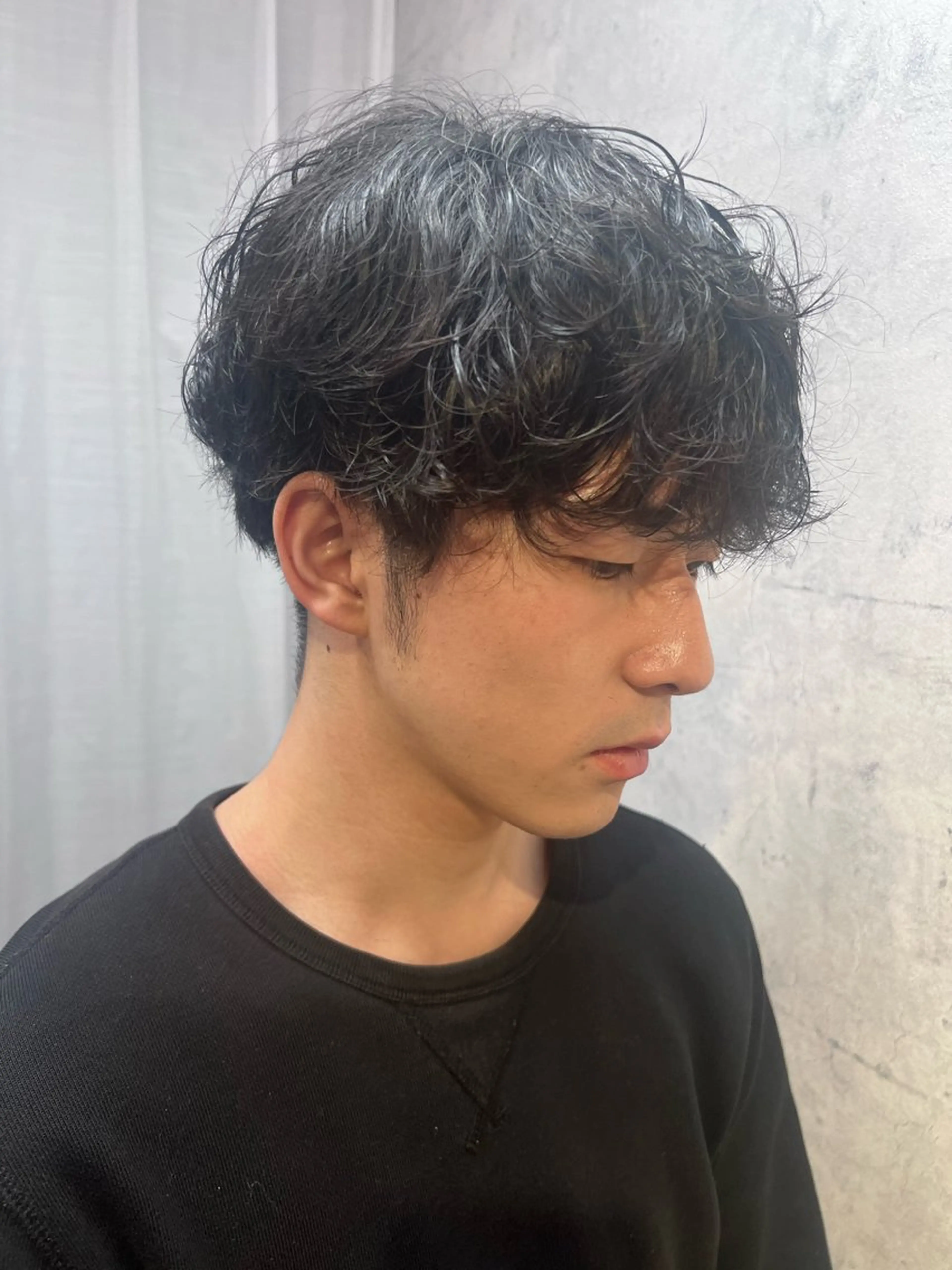 パーマ メンズ パーマ ⚡️ エマ🥑のヘアスタイル