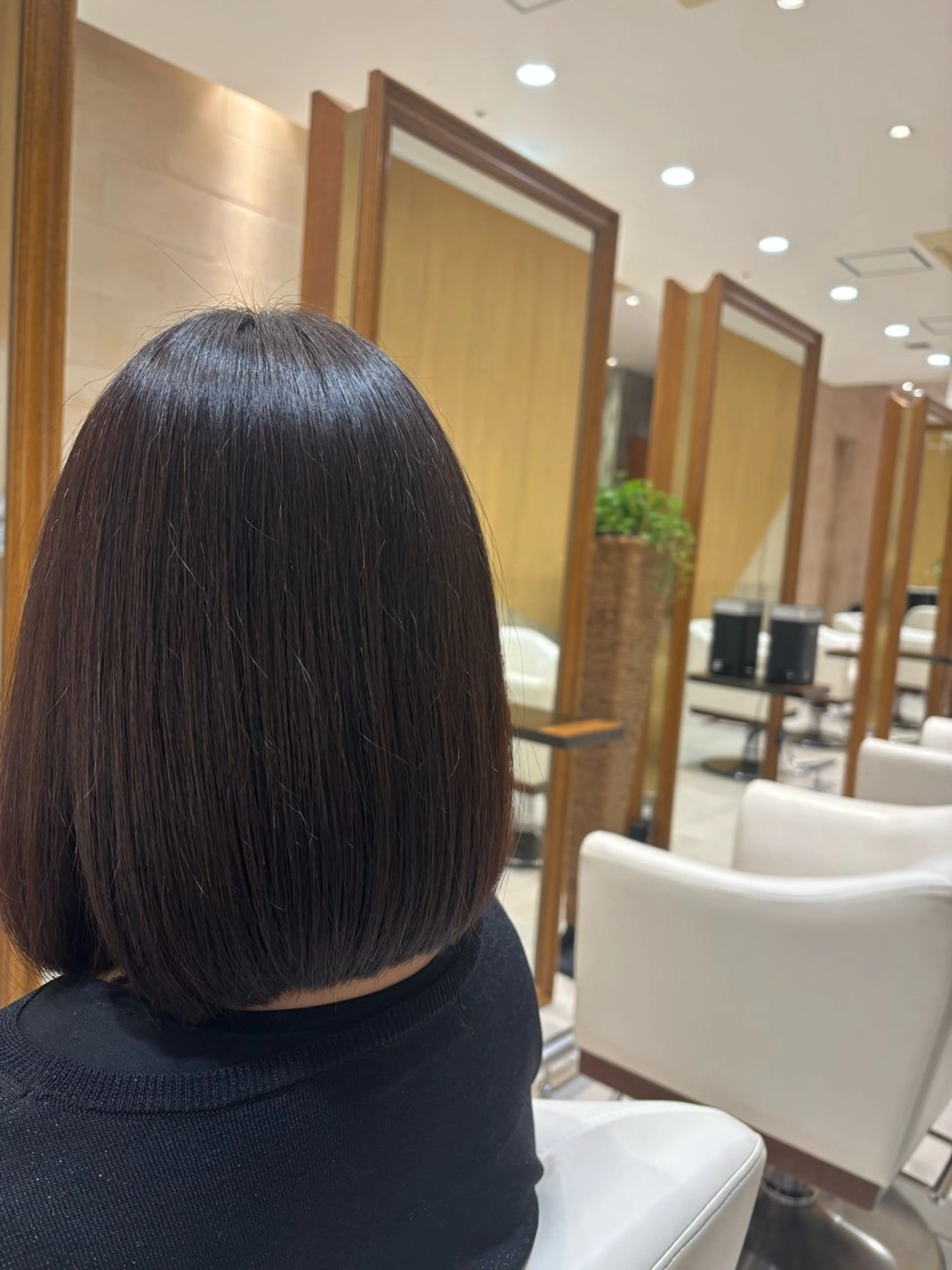 ミディアム 小野瀬 肇のヘアスタイル