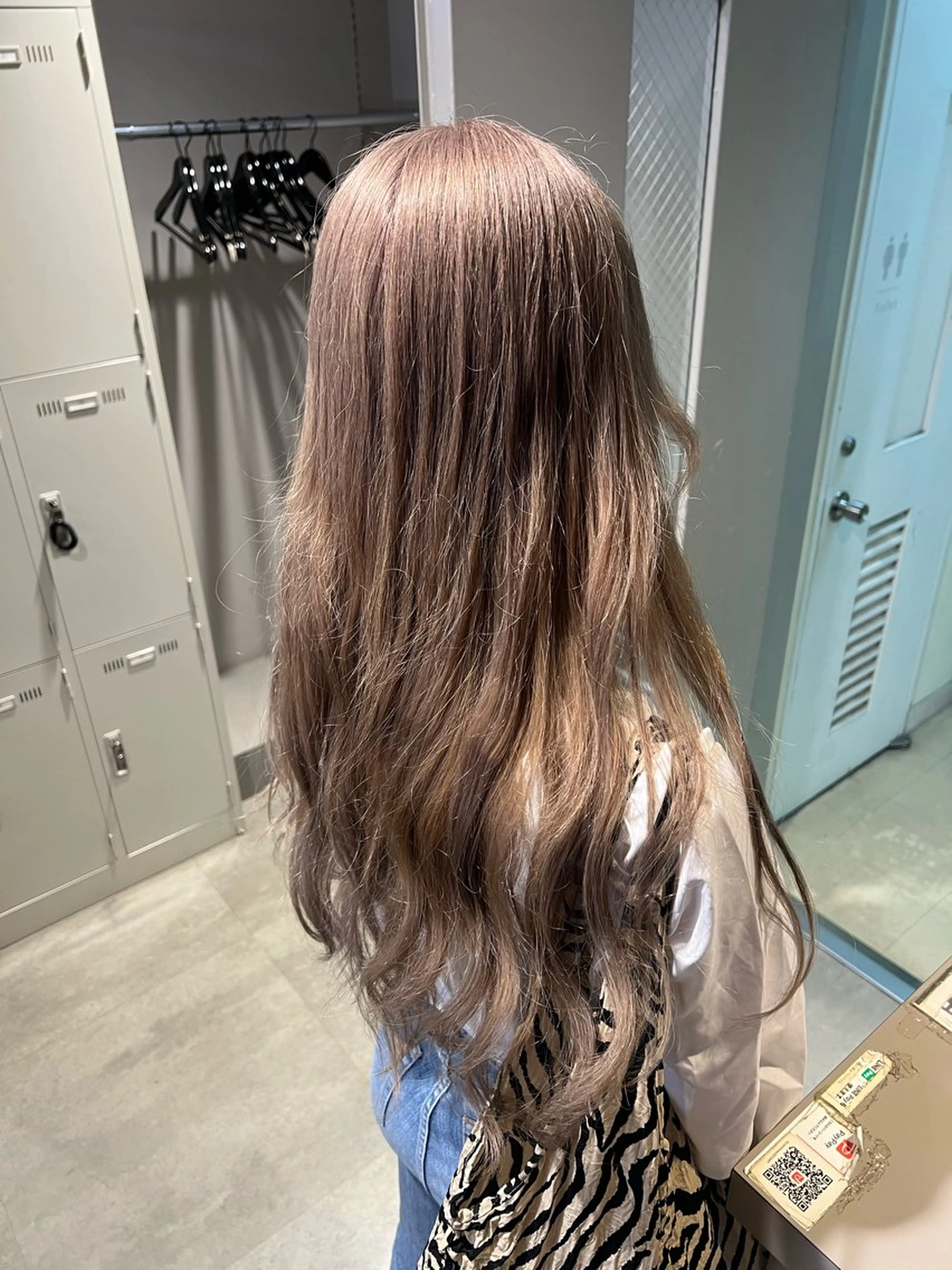 ロング カラー ヘアカラー 韓国レイヤーカット /REIのヘアスタイル