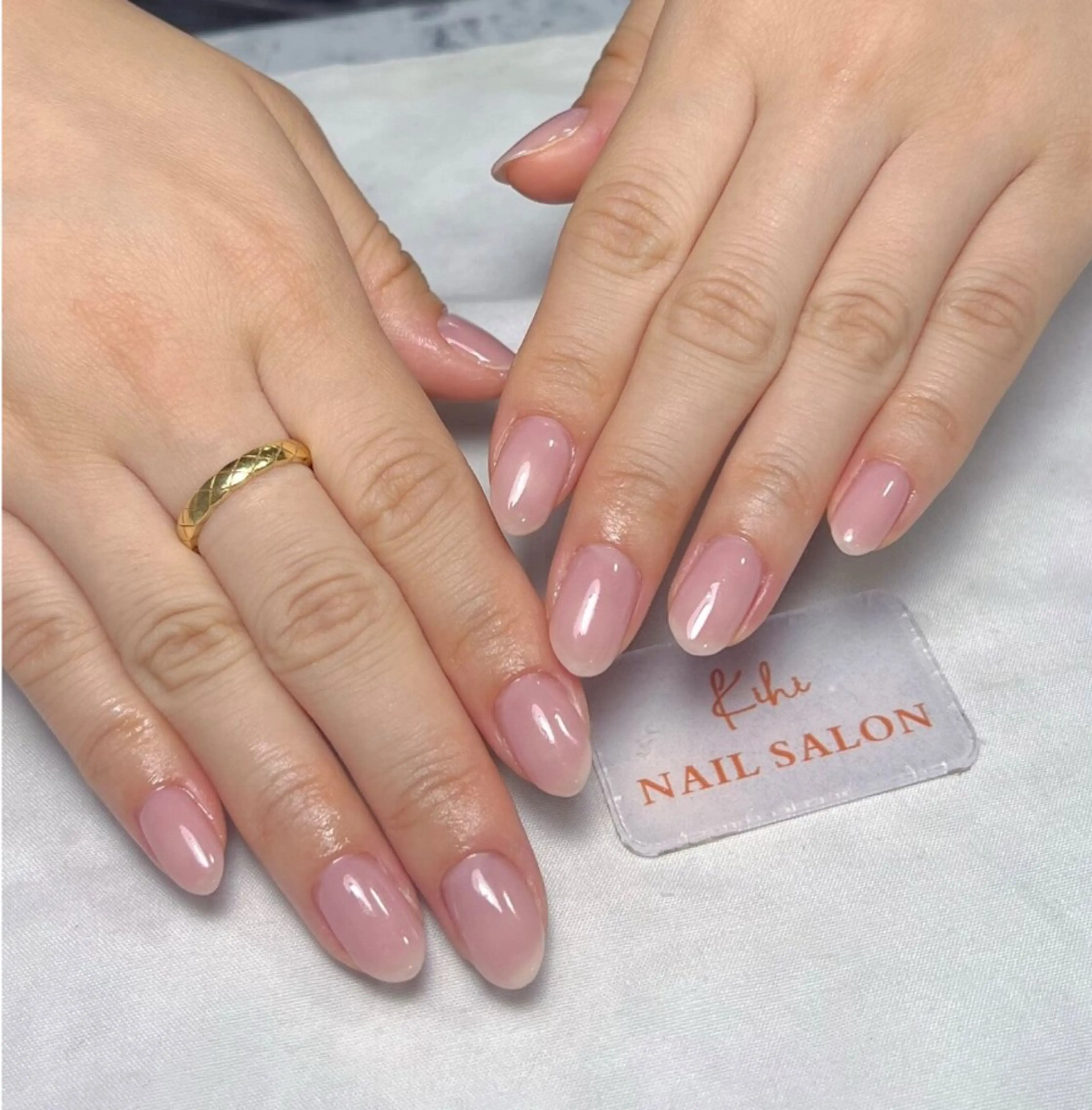 ネイル アートネイル フレンチネイル ジェルネイル グラデーション 韓国ネイル 村中 ハナのネイルデザイン