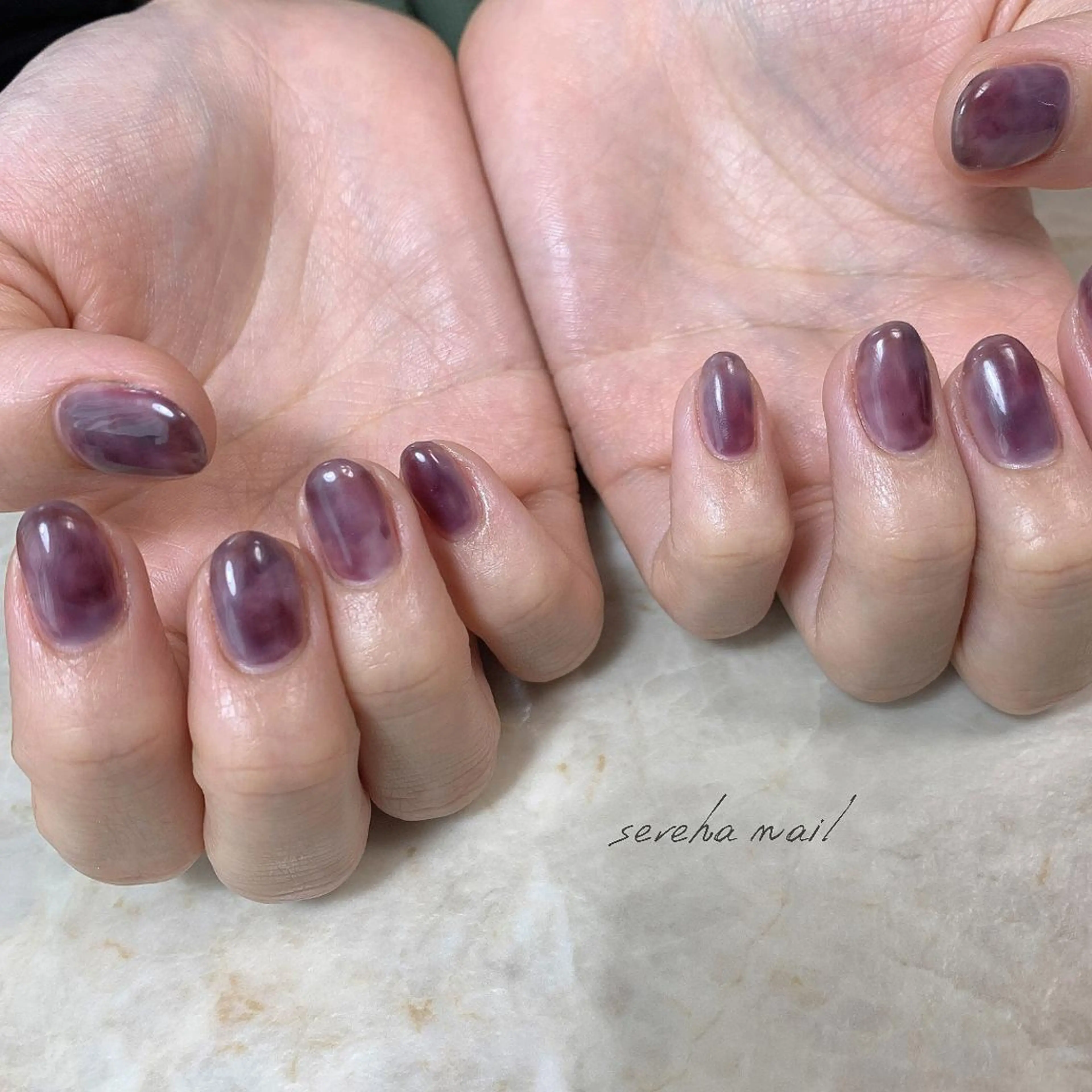 ネイル 持ち込み sereha nailのネイルデザイン