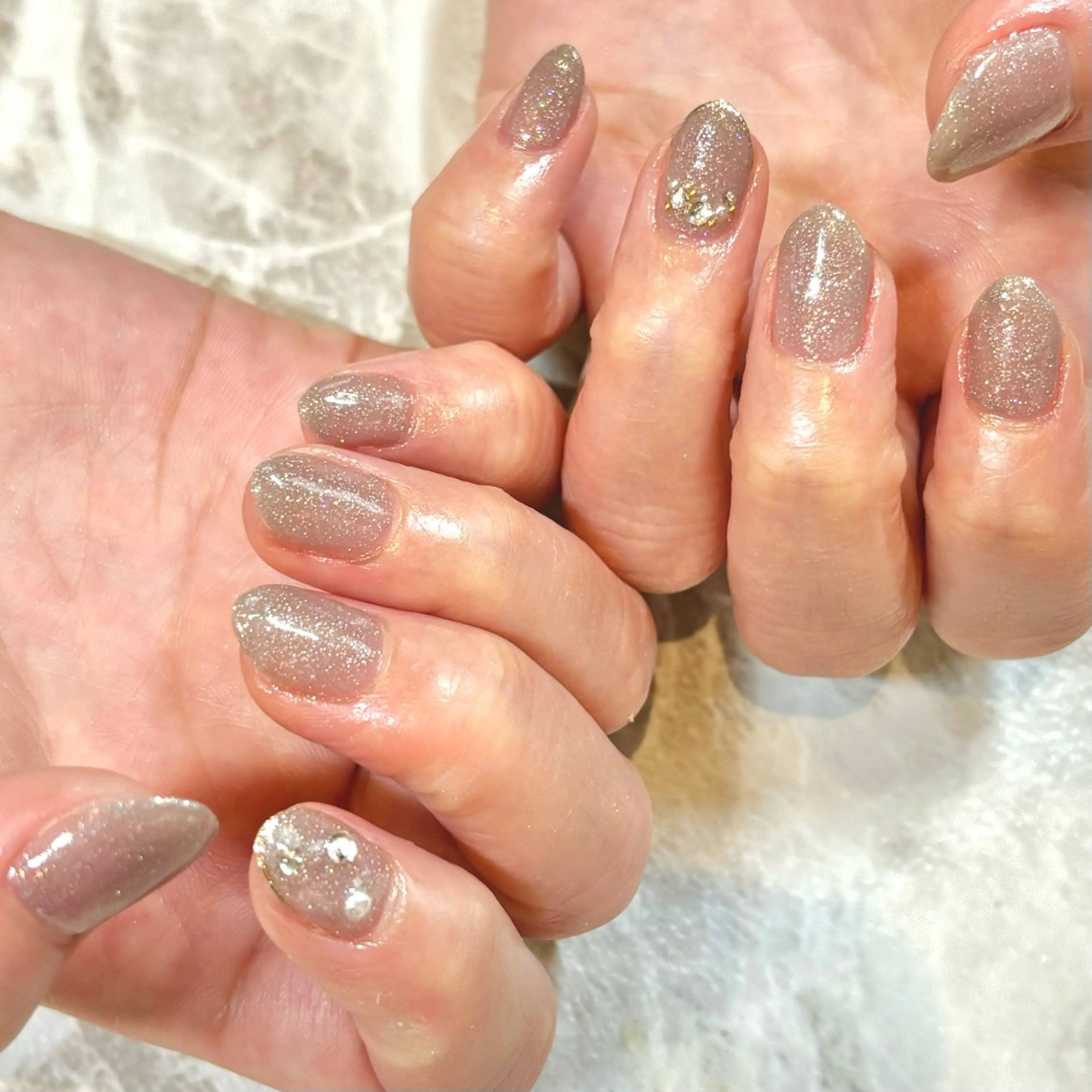 ネイル ラメ(グリッター) SEPT NAIL こばやしのネイルデザイン
